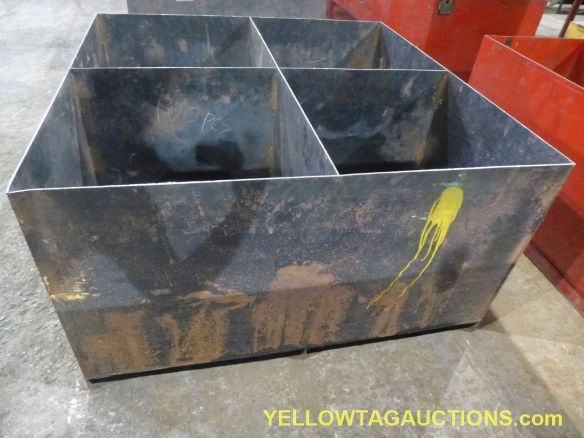 Lot of (1) 4-Section Parts Bin|Tag: 145 - Image 3 of 3