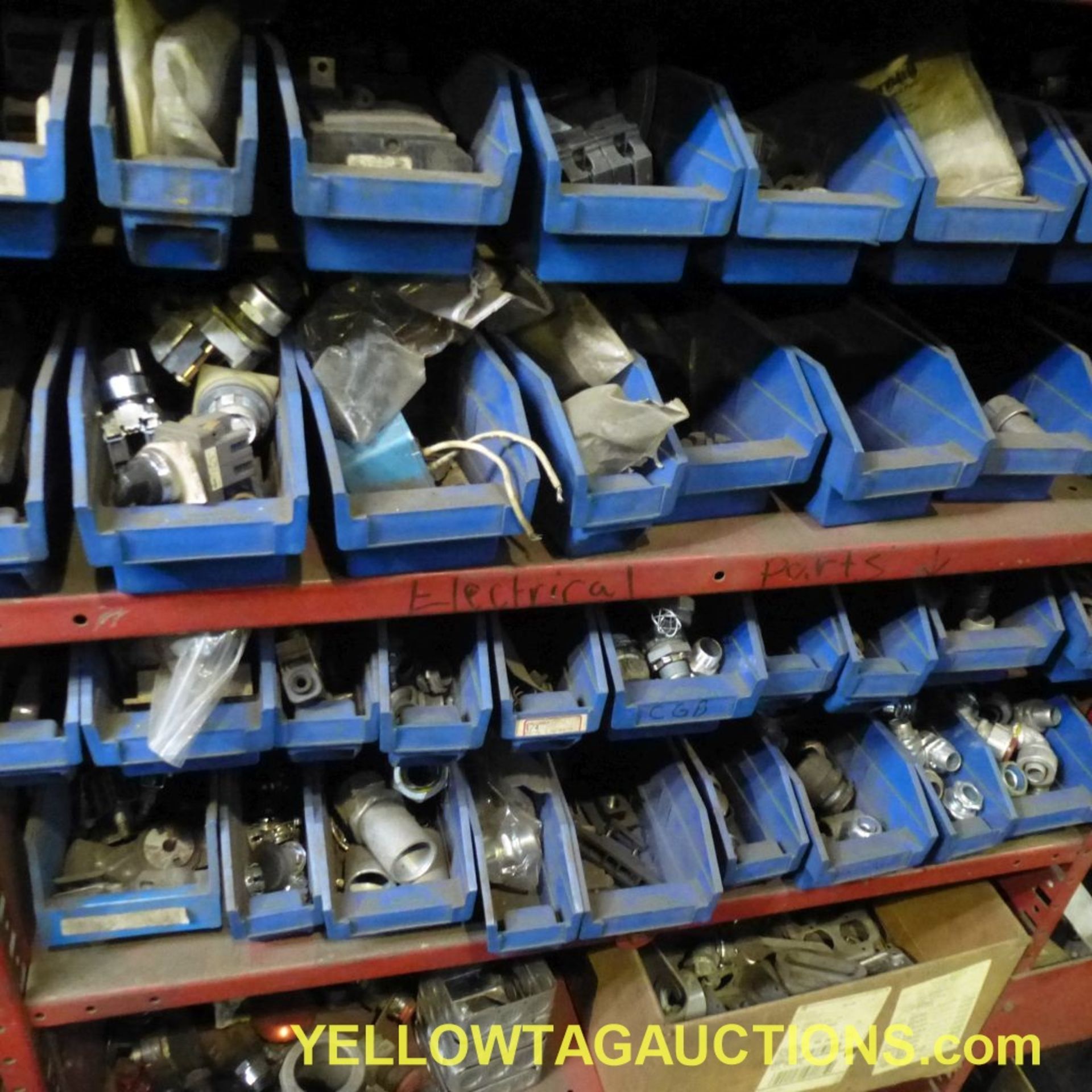 Tool Room with Contents|Includes:; Bolt Bins with Hardware; Shelves with Contents; *Office Not - Image 21 of 32