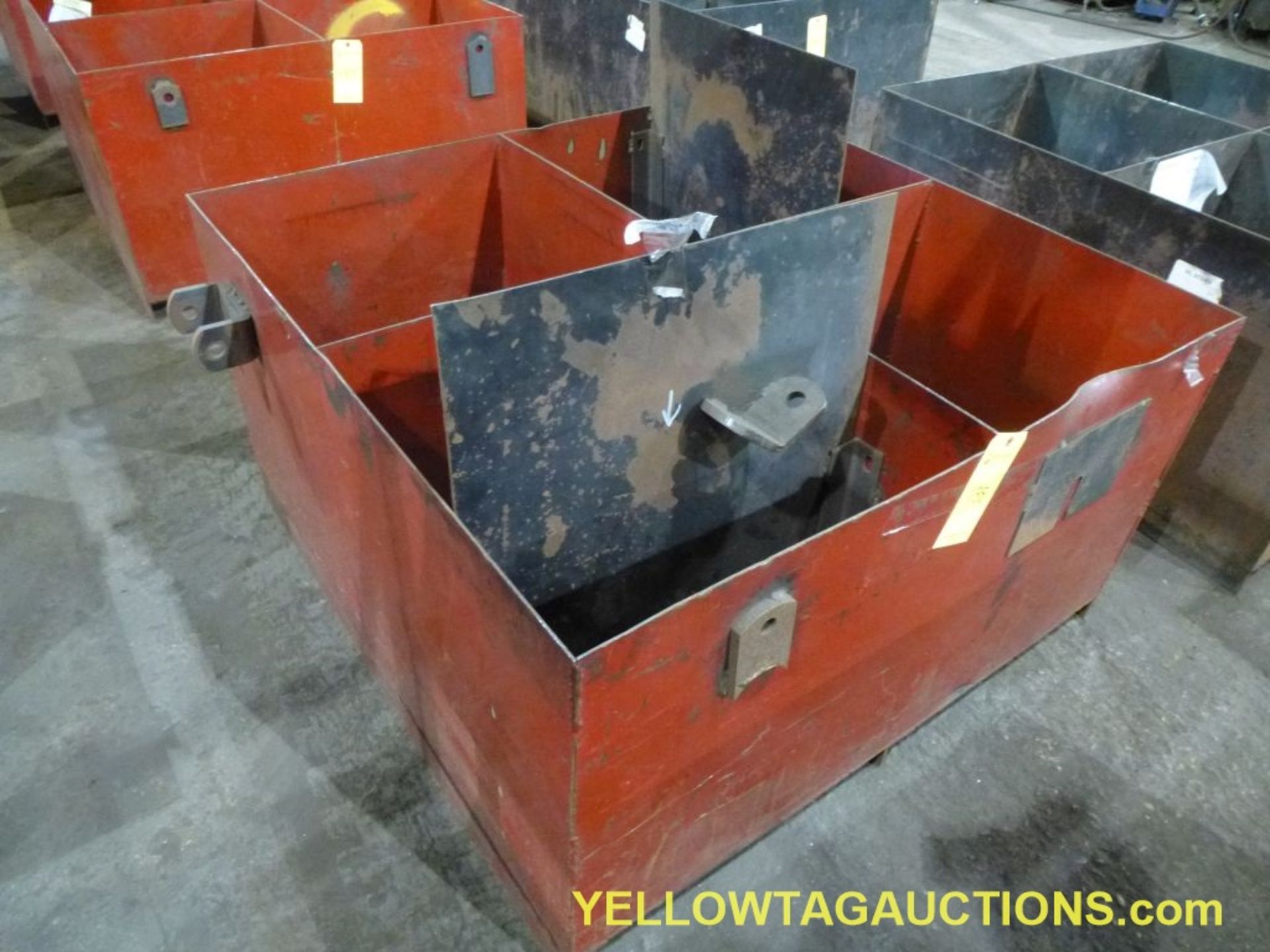 Lot of (1) 4-Section Parts Bin|Tag: 138 - Image 2 of 3