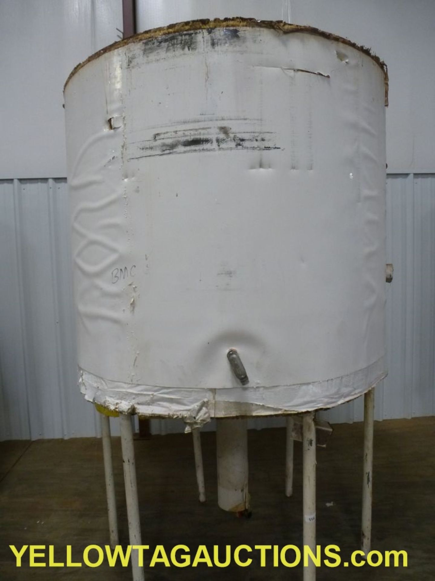Stainless Steel Insulated Mixing Pot|52.5" D x 60" W|Lot Loading Fee: $5.00 - Image 2 of 9