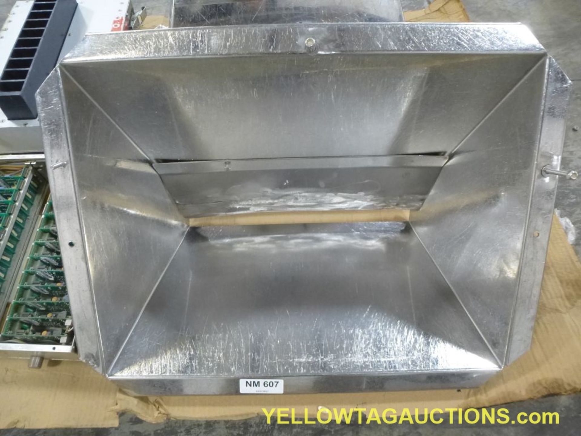 Lot of (2) Stainless Steel Hoppers for Vibratory Feeders|Lot Loading Fee: $5.00 - Image 2 of 7