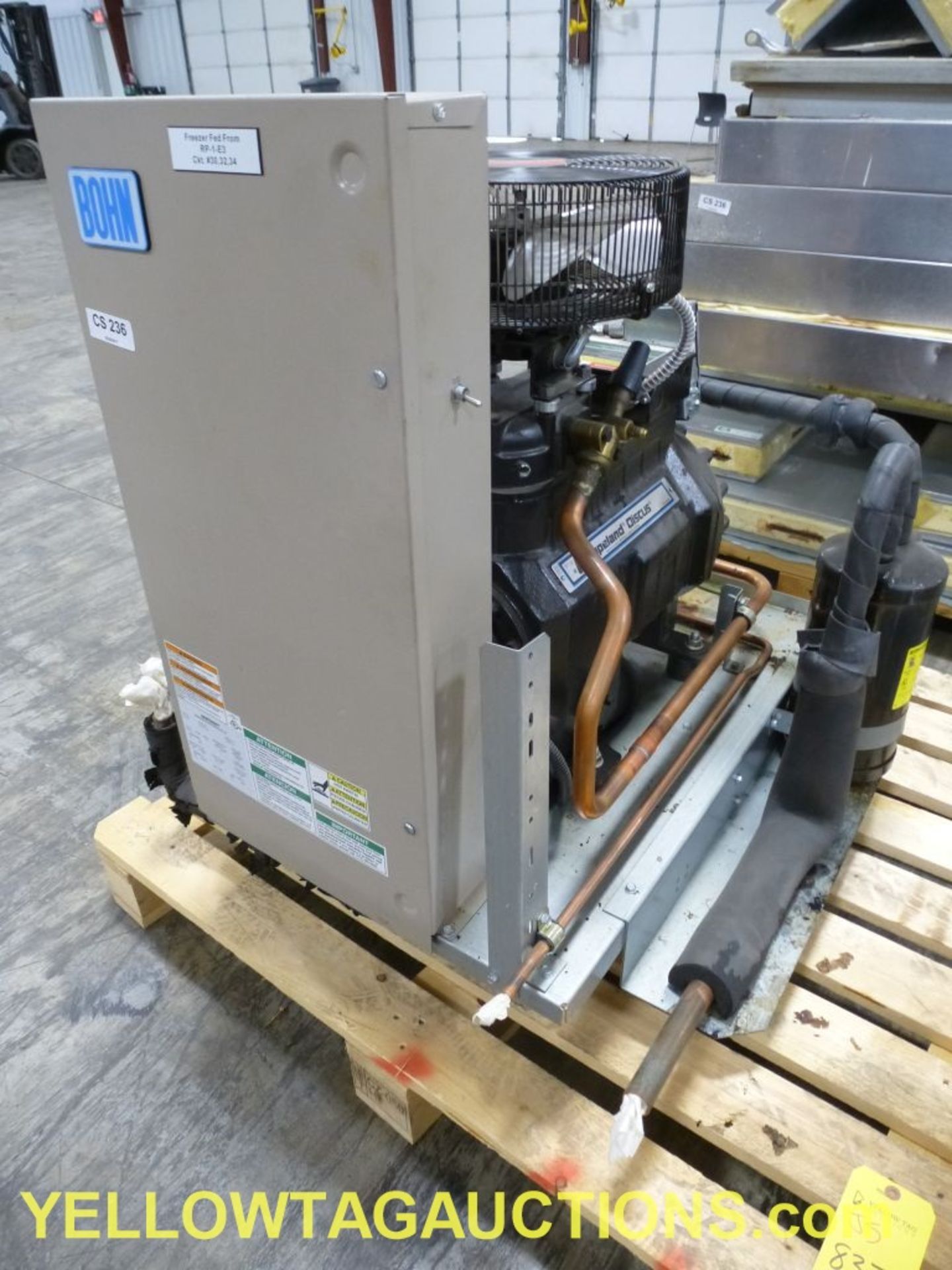 Lot of (1) Walk-In Freezer/Cooler - Disassembled Includes: Copeland Discus/Heatcraft Refrigeration - Image 7 of 23