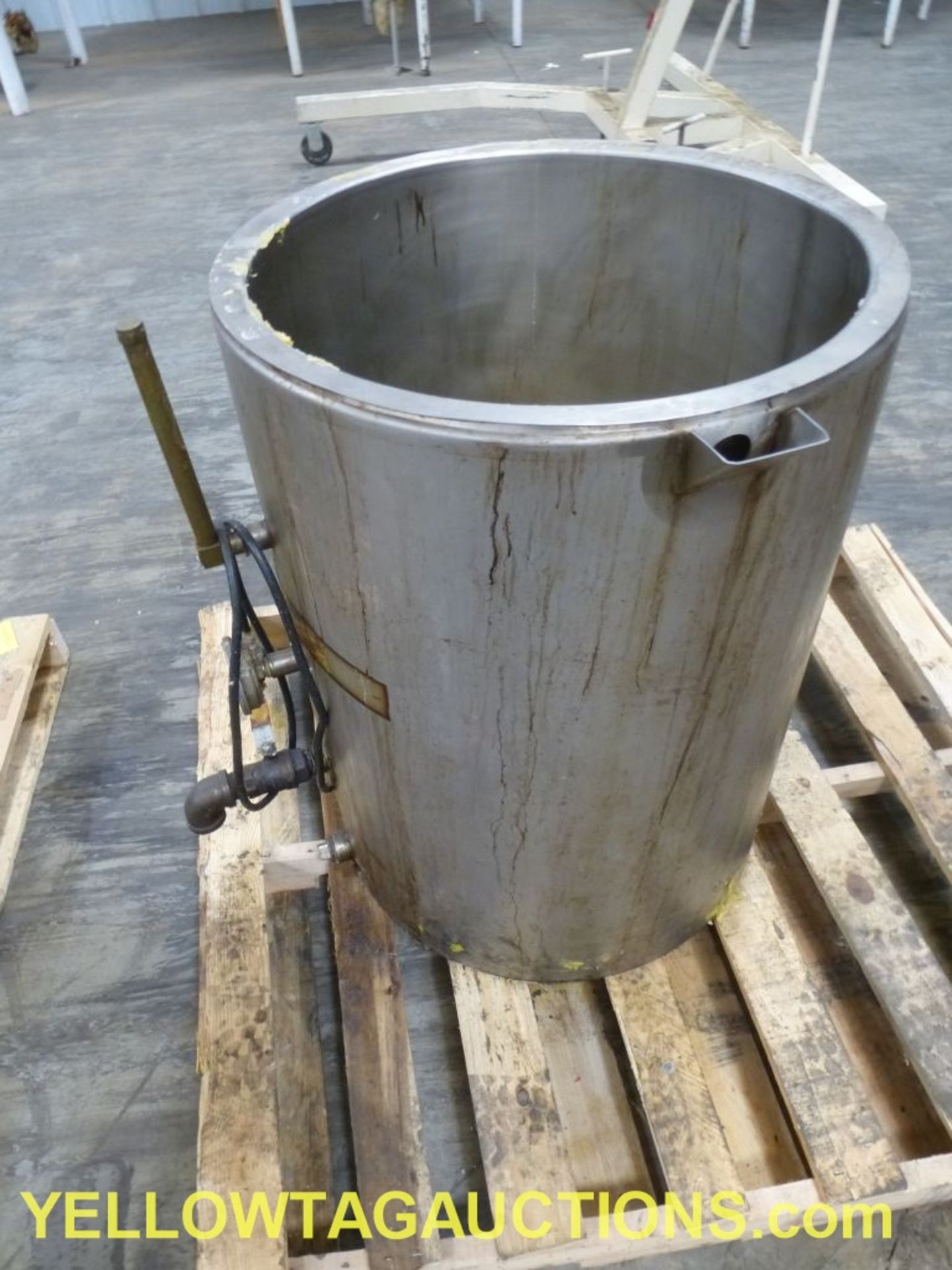Stainless Steel Jacketed Melting Pot|Lot Loading Fee: $5.00 - Image 2 of 6