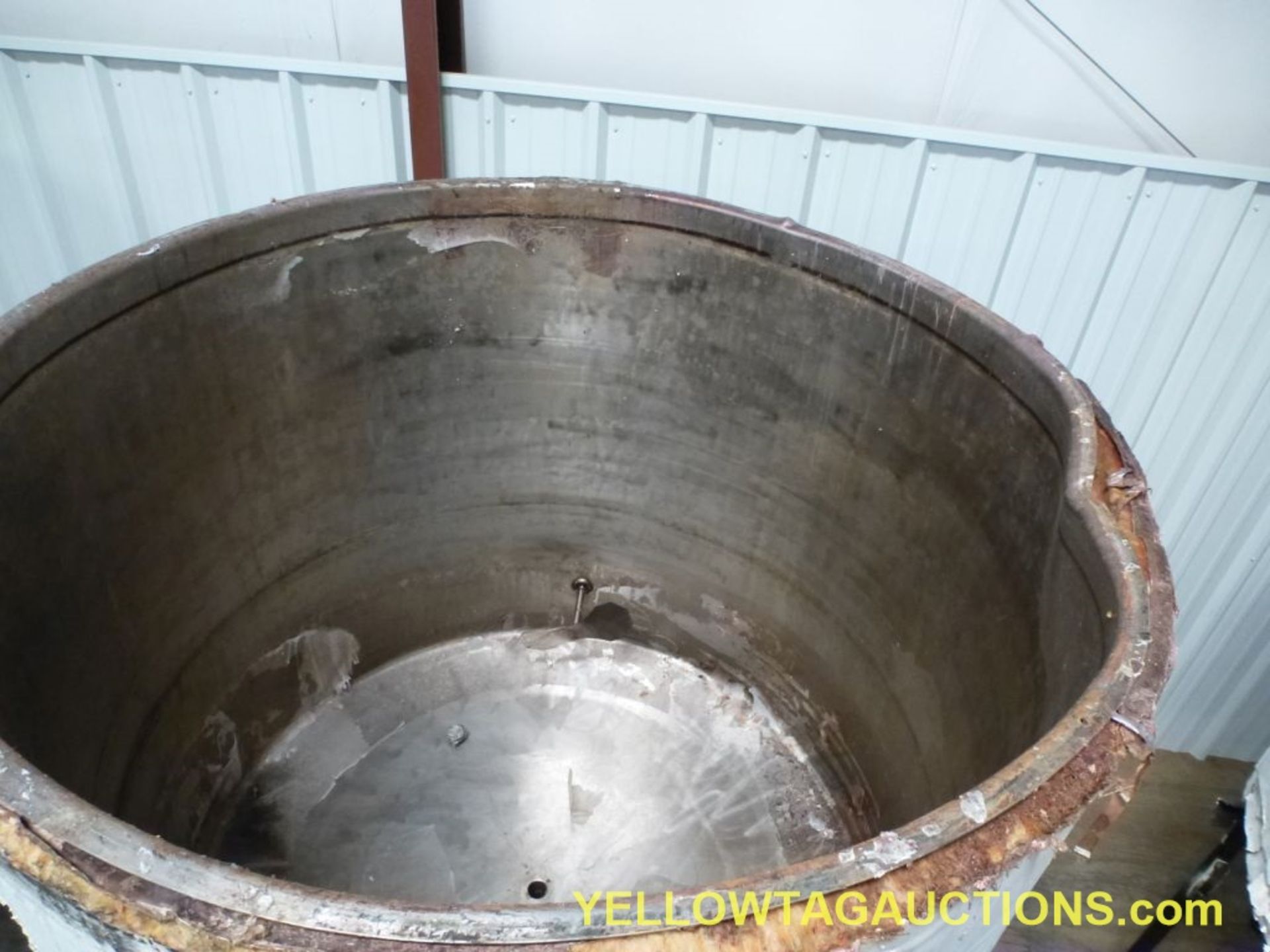 Stainless Steel Insulated Mixing Pot|52.5" D x 60" W|Lot Loading Fee: $5.00 - Image 9 of 9