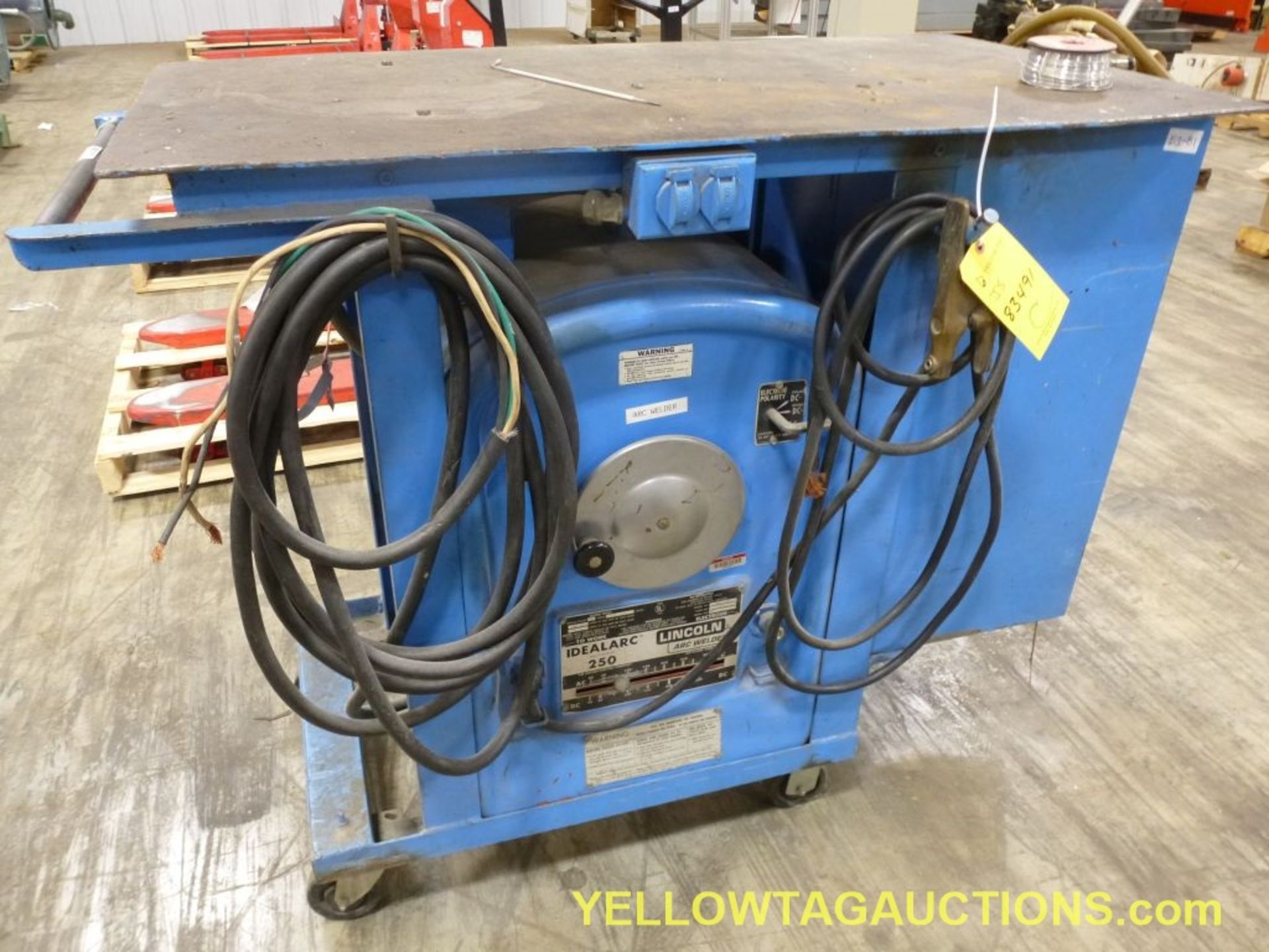 Lincoln IdealArc 250 Arc Welder|Model No. 250-250 Code: 8804; Nema Class 2; Single Phase; 200- - Image 2 of 7