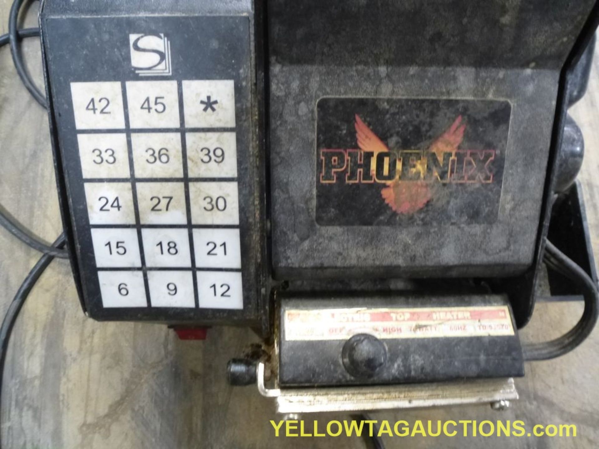 Lot of (1) Tape Dispenser and (1) Bottle Labeler|(1) Phoenix Brow Tape Dispenser, 115V; (1) Hunkar - Image 9 of 10