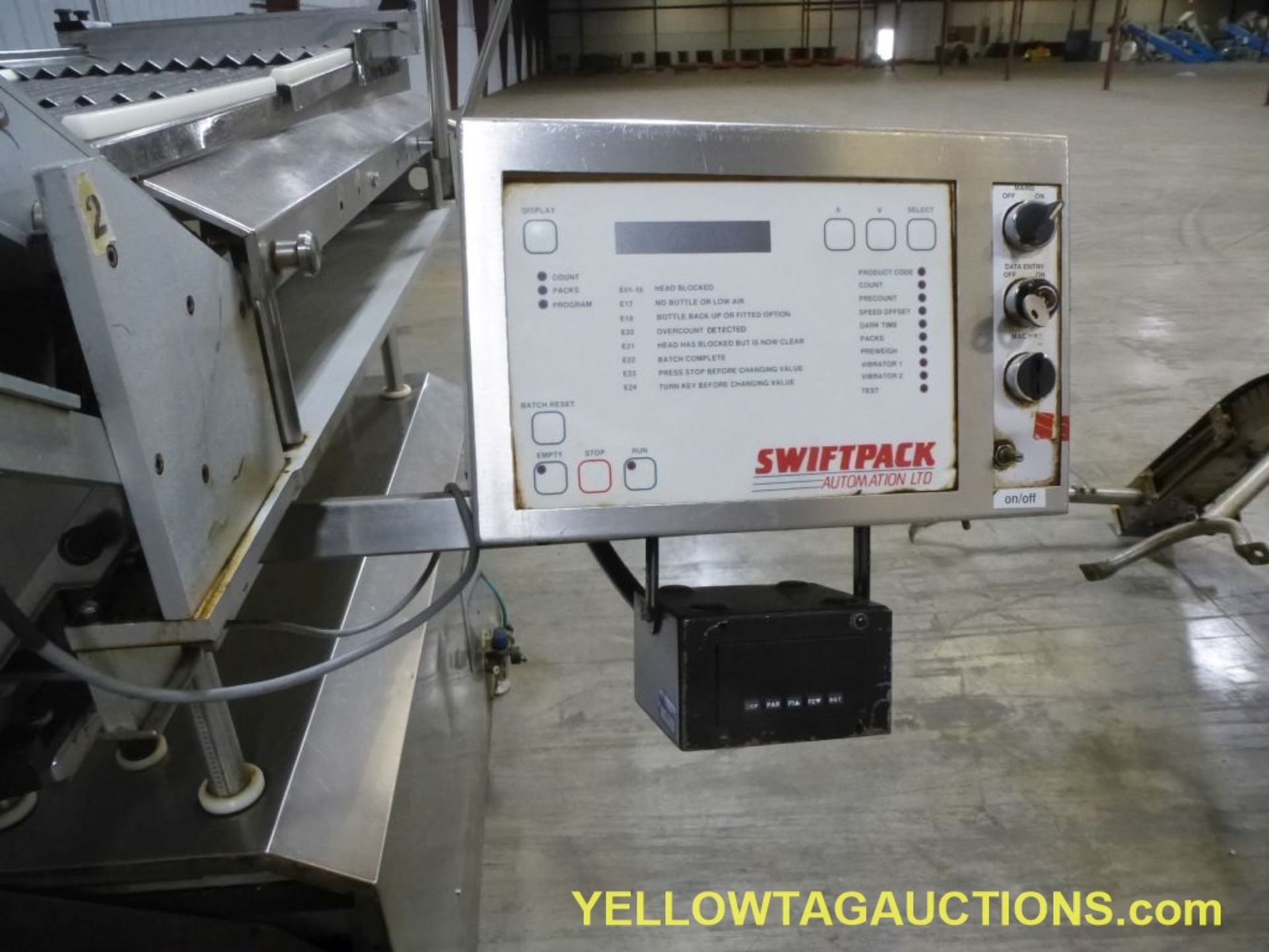 SwiftPack Automation Vibratory Feeder|Model No. SPC16P3; 120V; 1-Phase; 16 KW; 10A|Lot Loading - Image 5 of 14