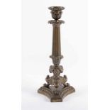 KERZENLEUCHTER, Bronze, H 32, FRANKREICH, um 1860 22.00 % buyer's premium on the hammer price 19.