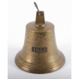 GLOCKE, Messing, H 22, datiert 1841 22.00 % buyer's premium on the hammer price 19.00 % VAT on