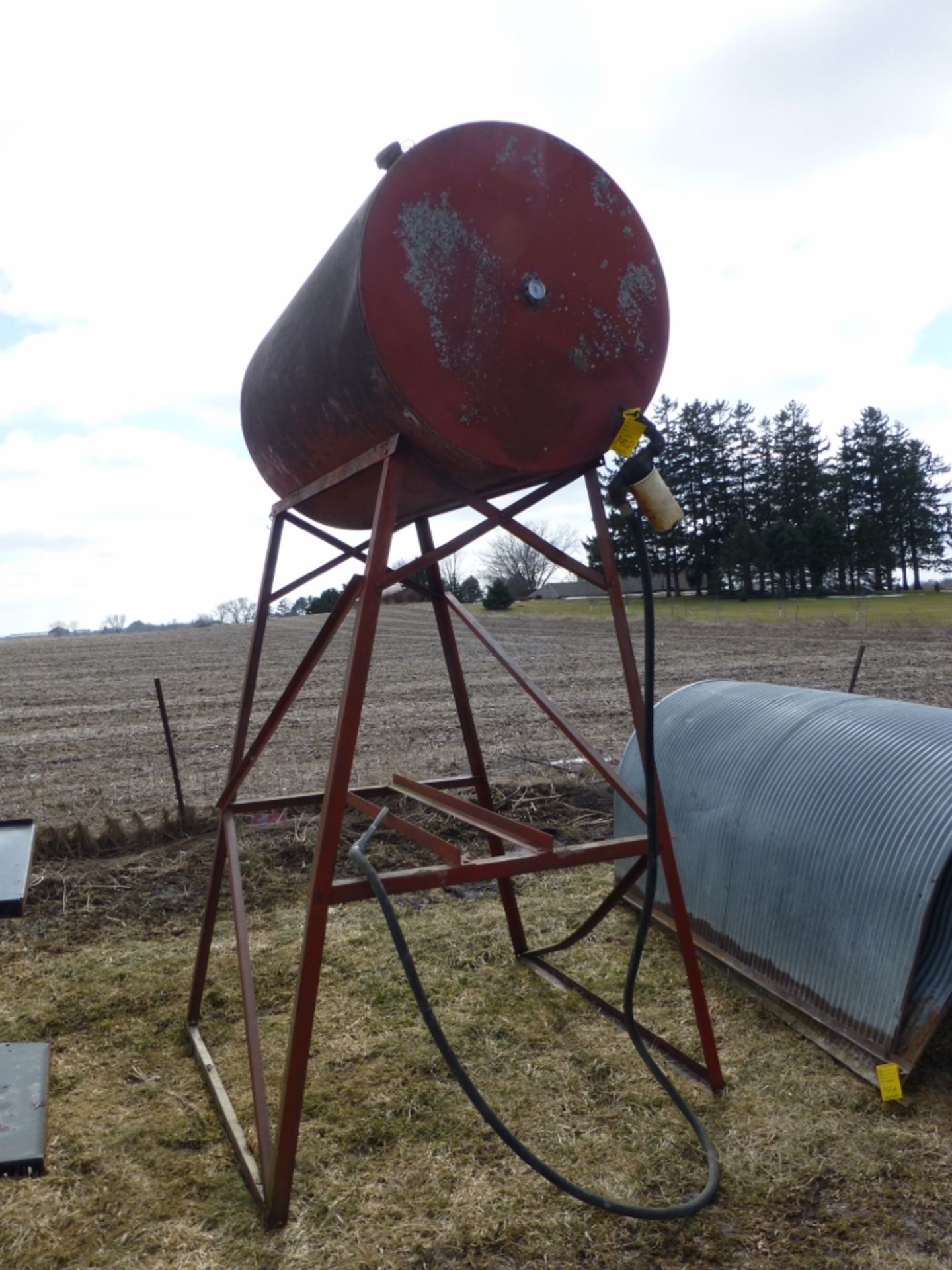 Fuel barrel w/ stand