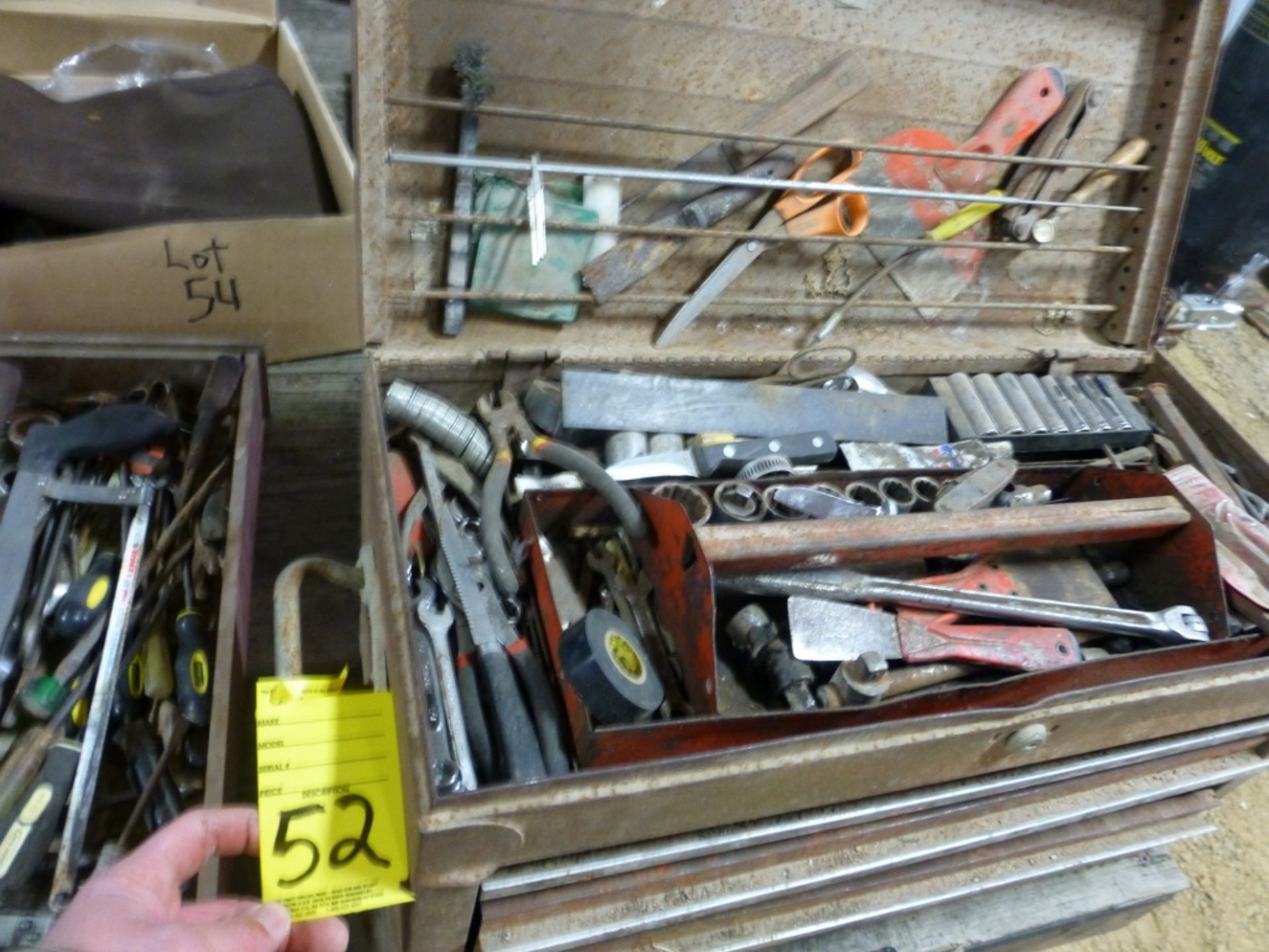 Tool box, w/ tools and contents - Image 2 of 4