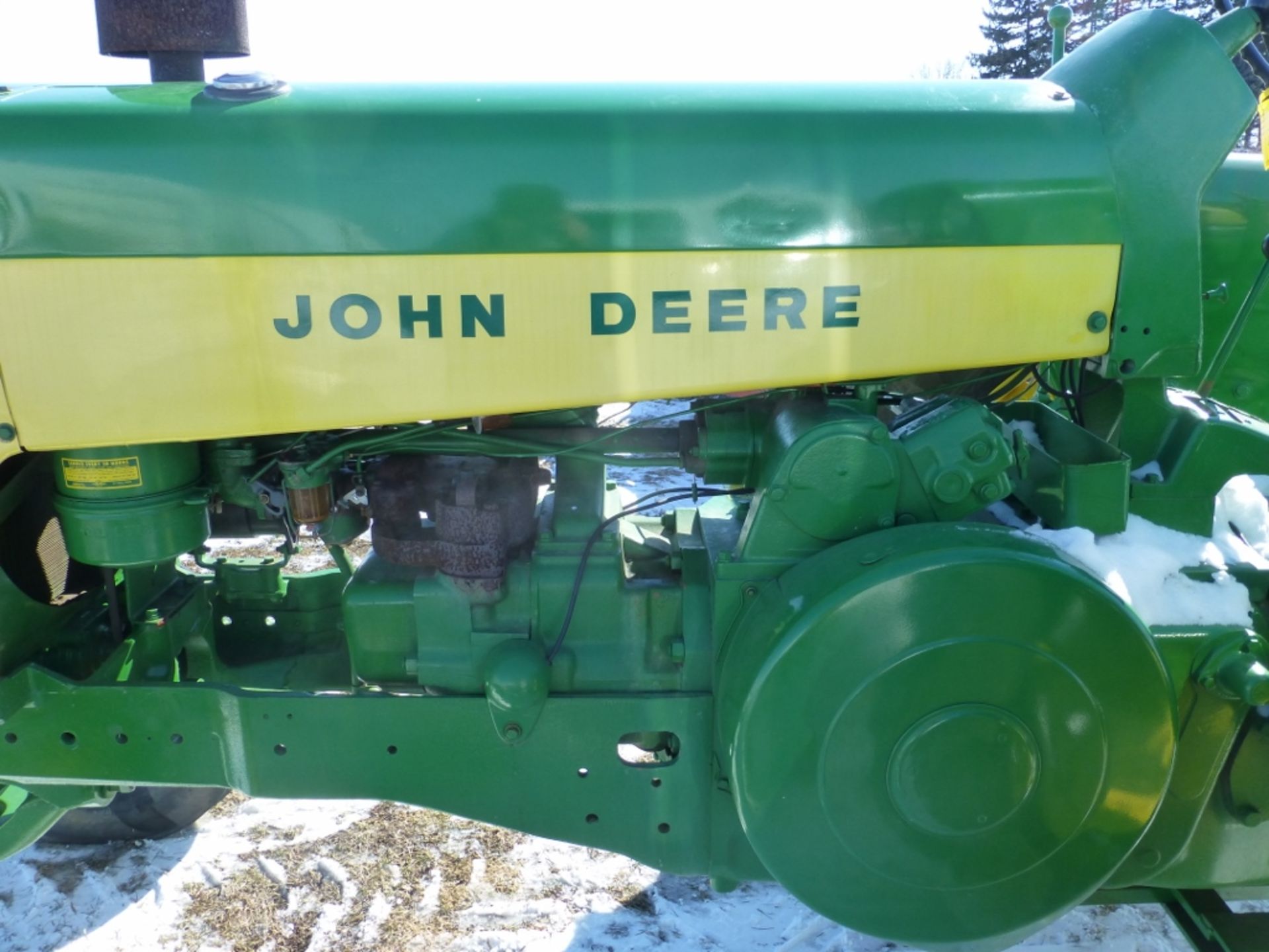 John Deere 730 tractor - Image 6 of 9