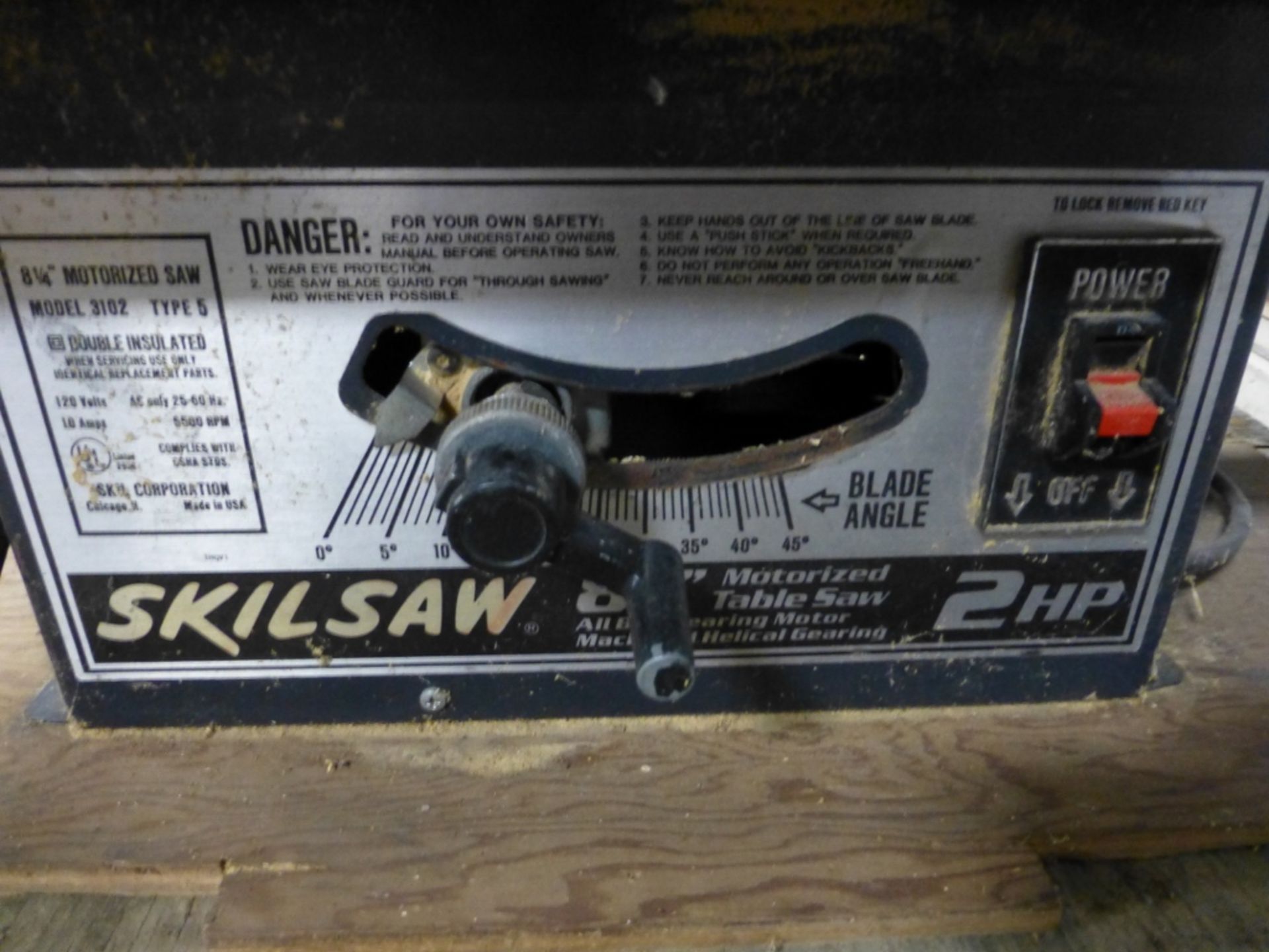 SkilSaw table saw - Image 2 of 3