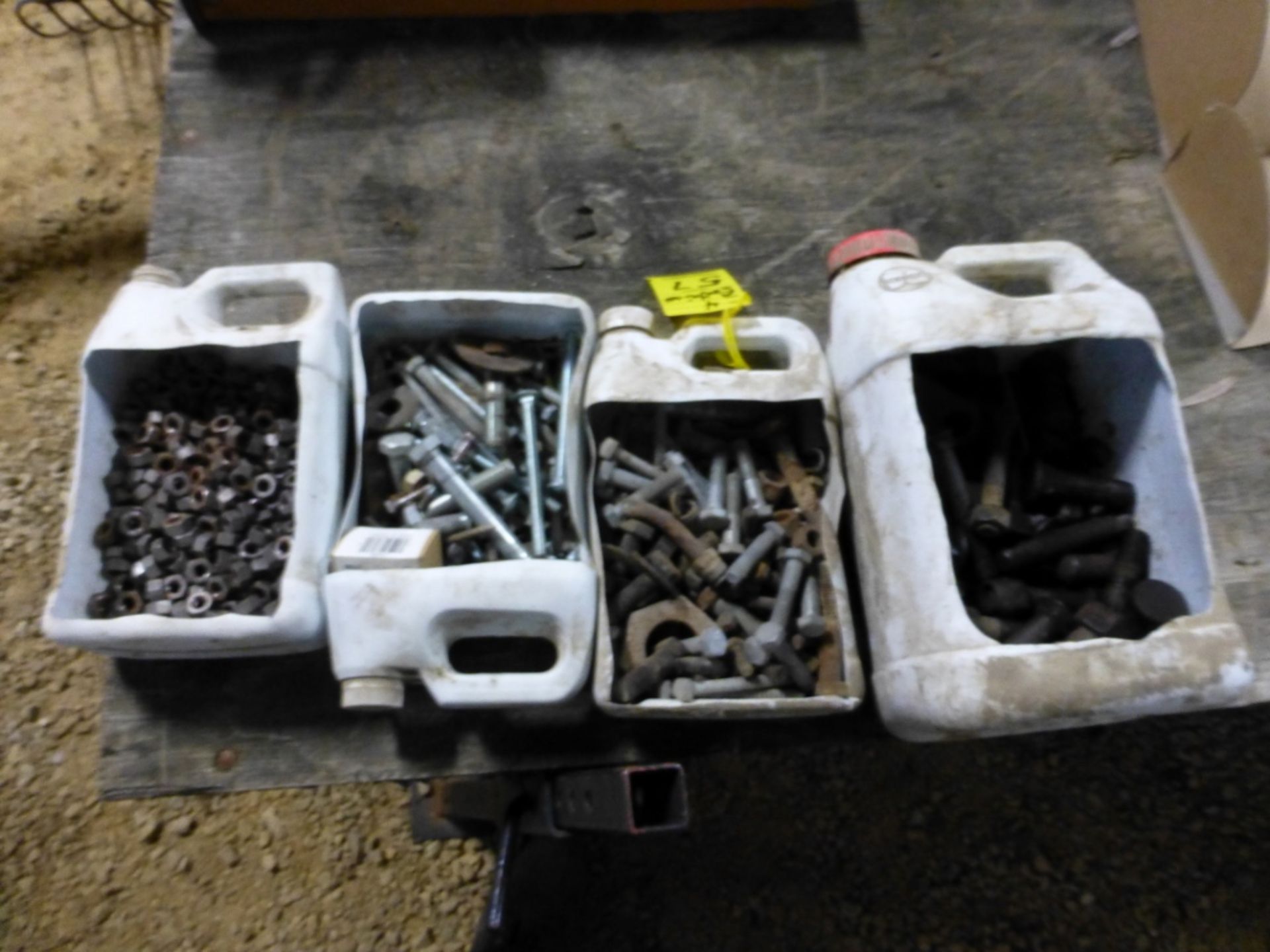 (4) containers w/ bolts and nuts - Image 2 of 4