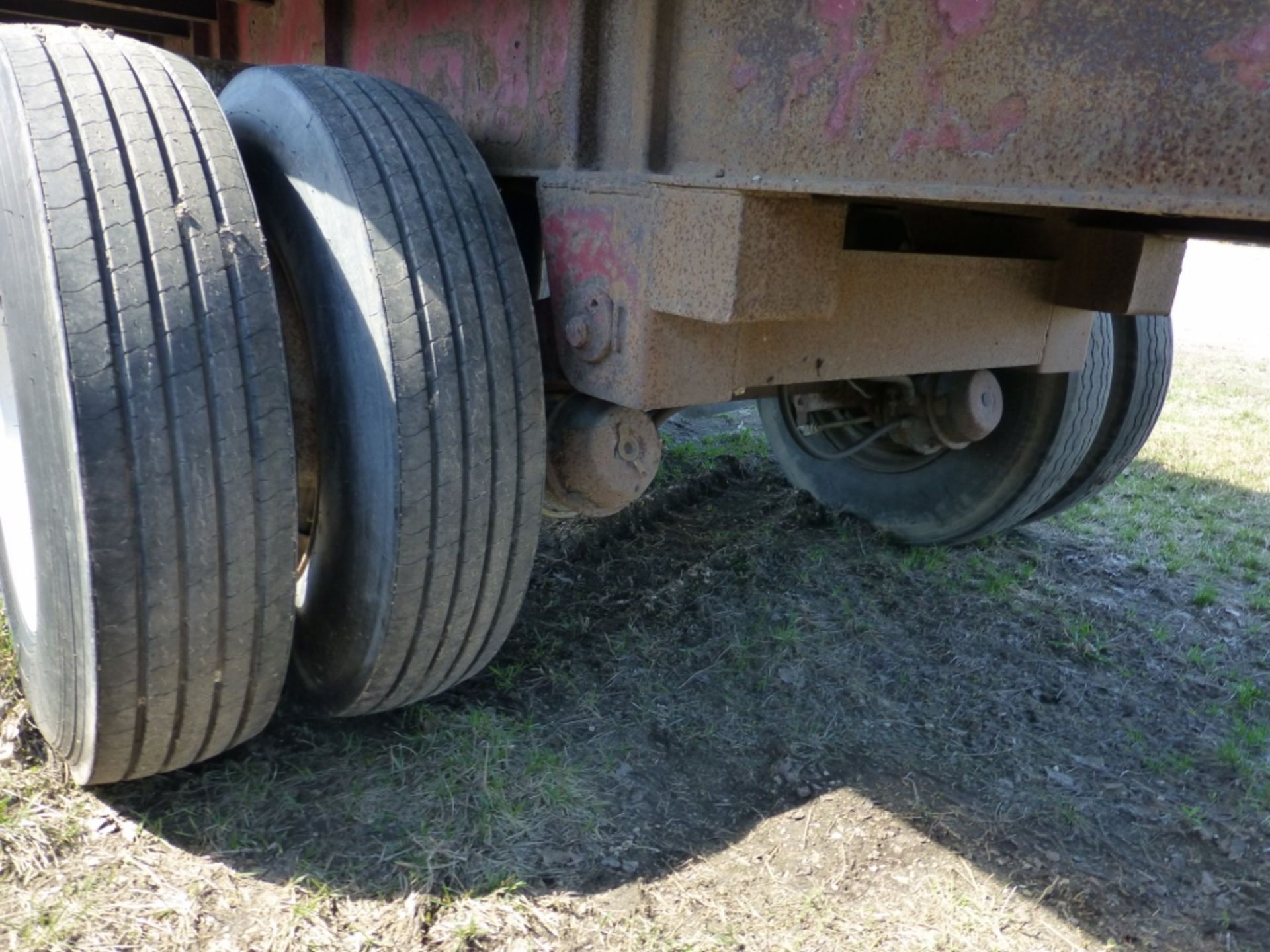 2000 transcraft 48’ flat, steel-aluminum combo, spread axle. - Image 7 of 10