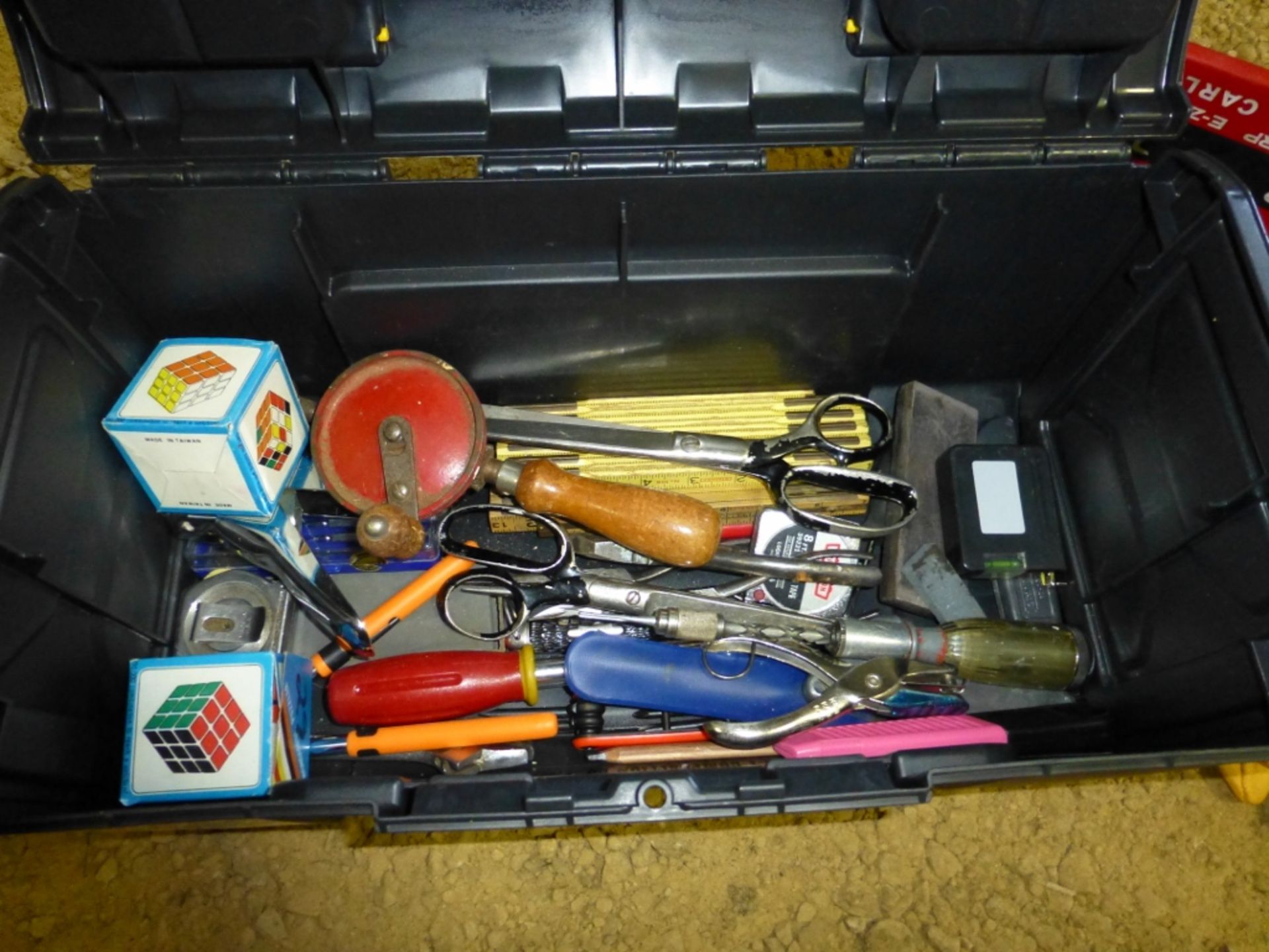 Stanley tool box, with contents - Image 2 of 4