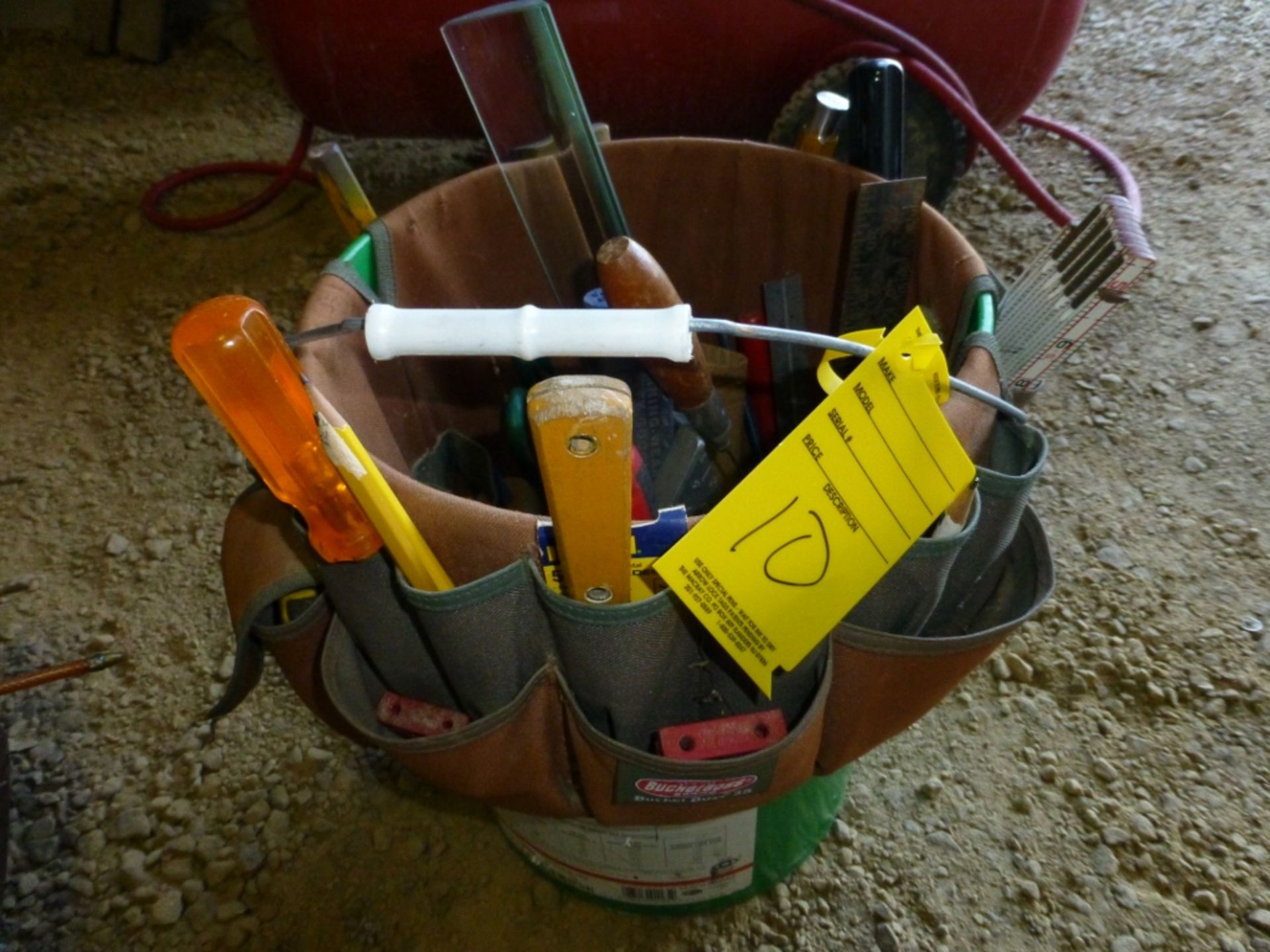 Work Bucket with tools