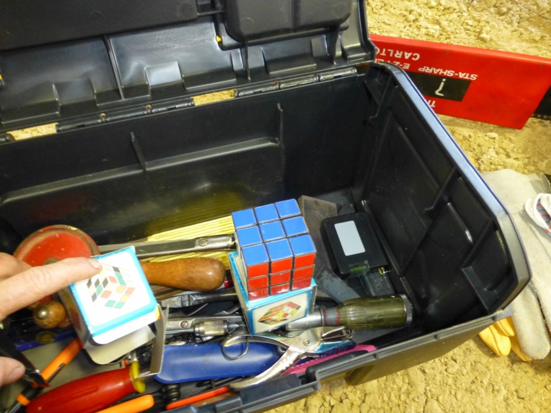 Stanley tool box, with contents - Image 3 of 4