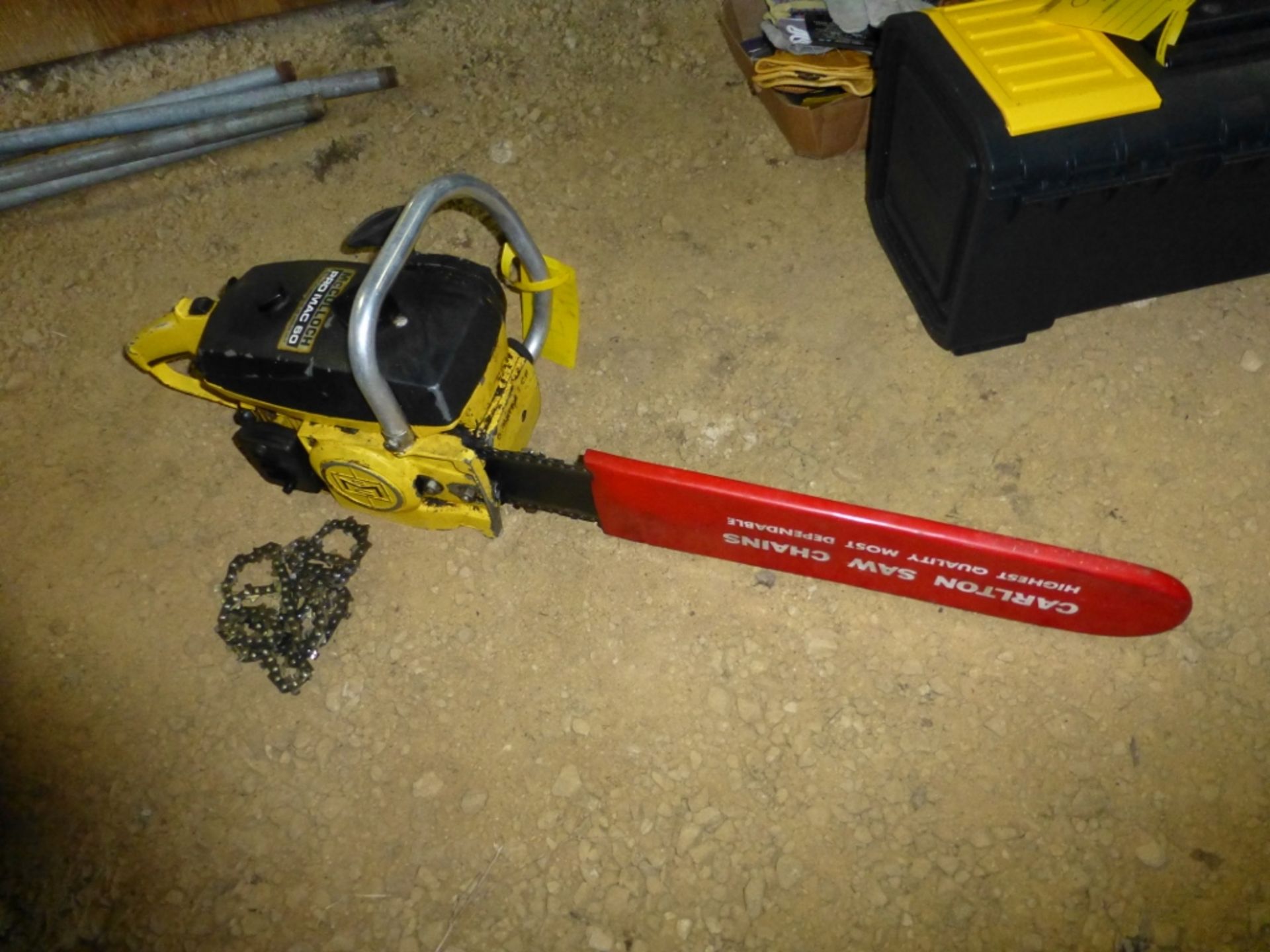 Muculloch Pro Mac 60 chainsaw, with extra chain - Image 3 of 6