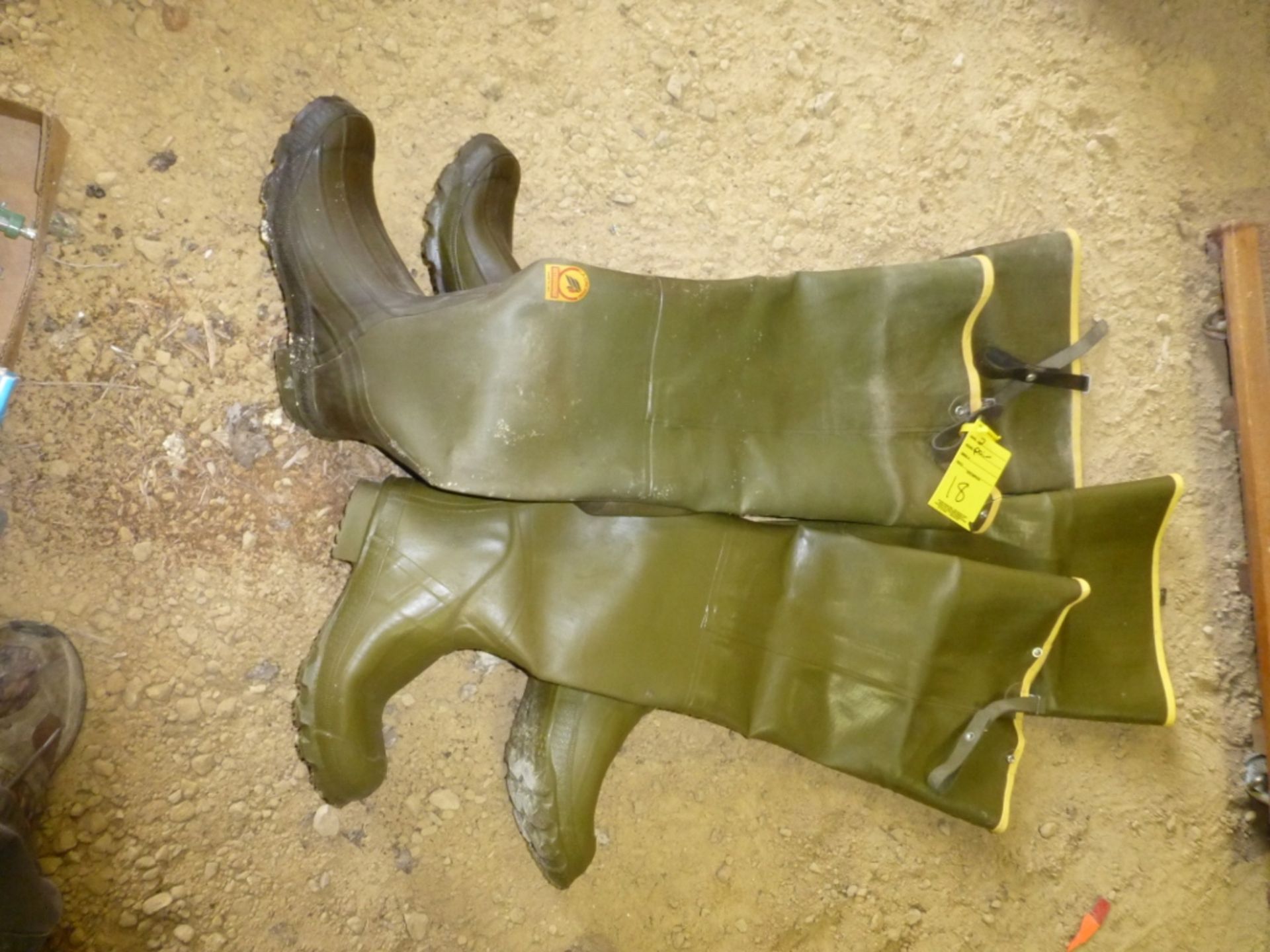 2 pair of lacrosse rubber waders