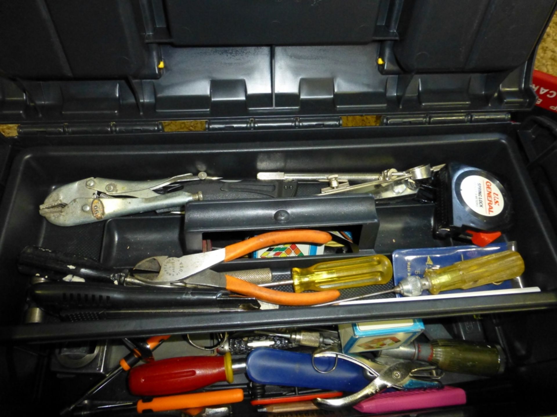 Stanley tool box, with contents - Image 4 of 4