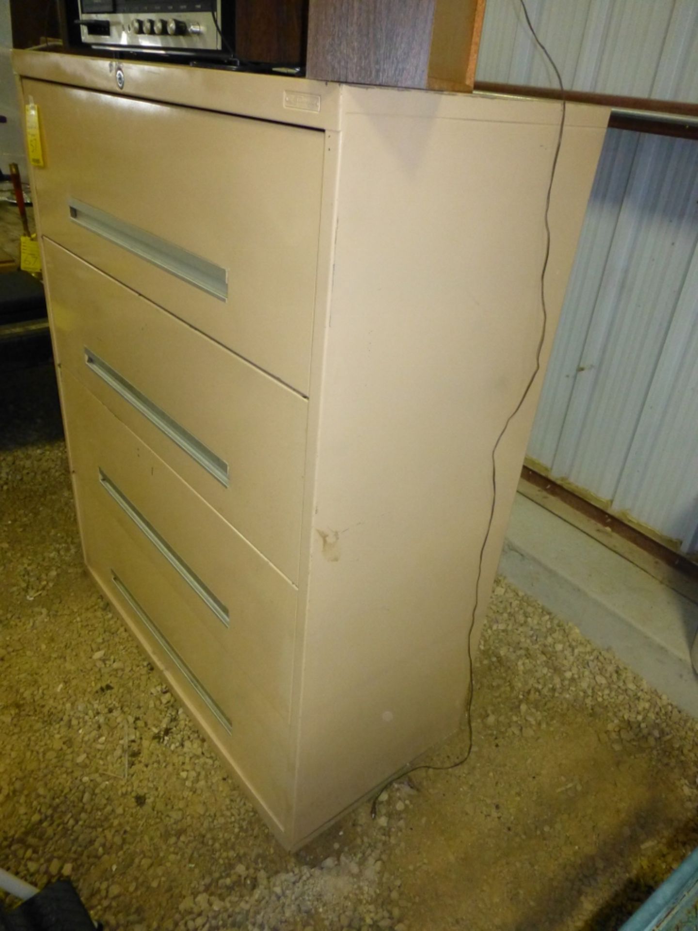 4-drawer file cabinet