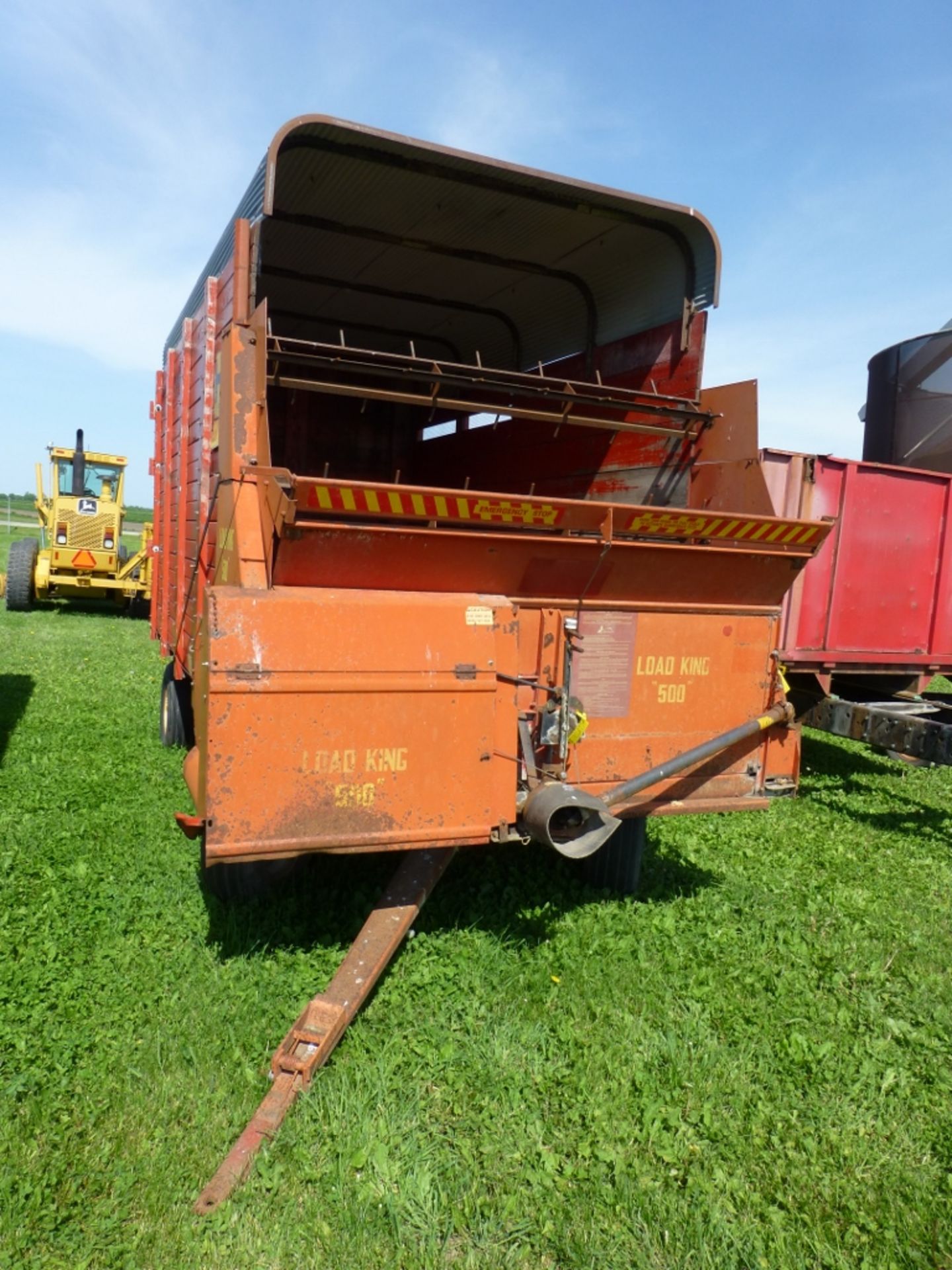 Load King 500 forage box with Kory 10 ton gear se:662-77