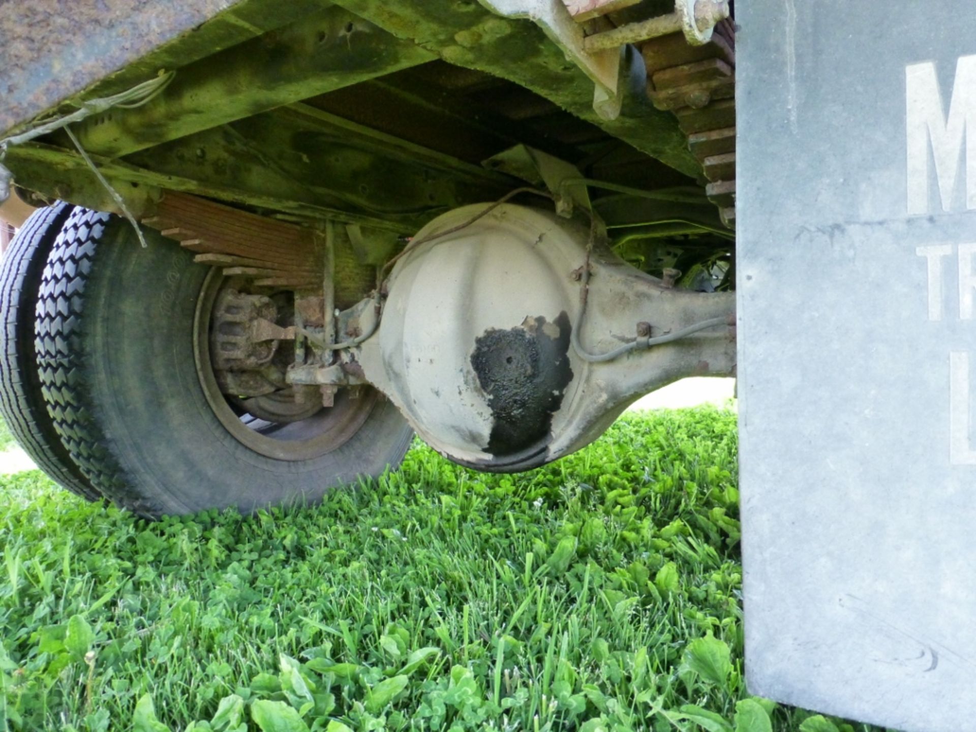 Homemade 15' trailer type dump box - Image 12 of 15