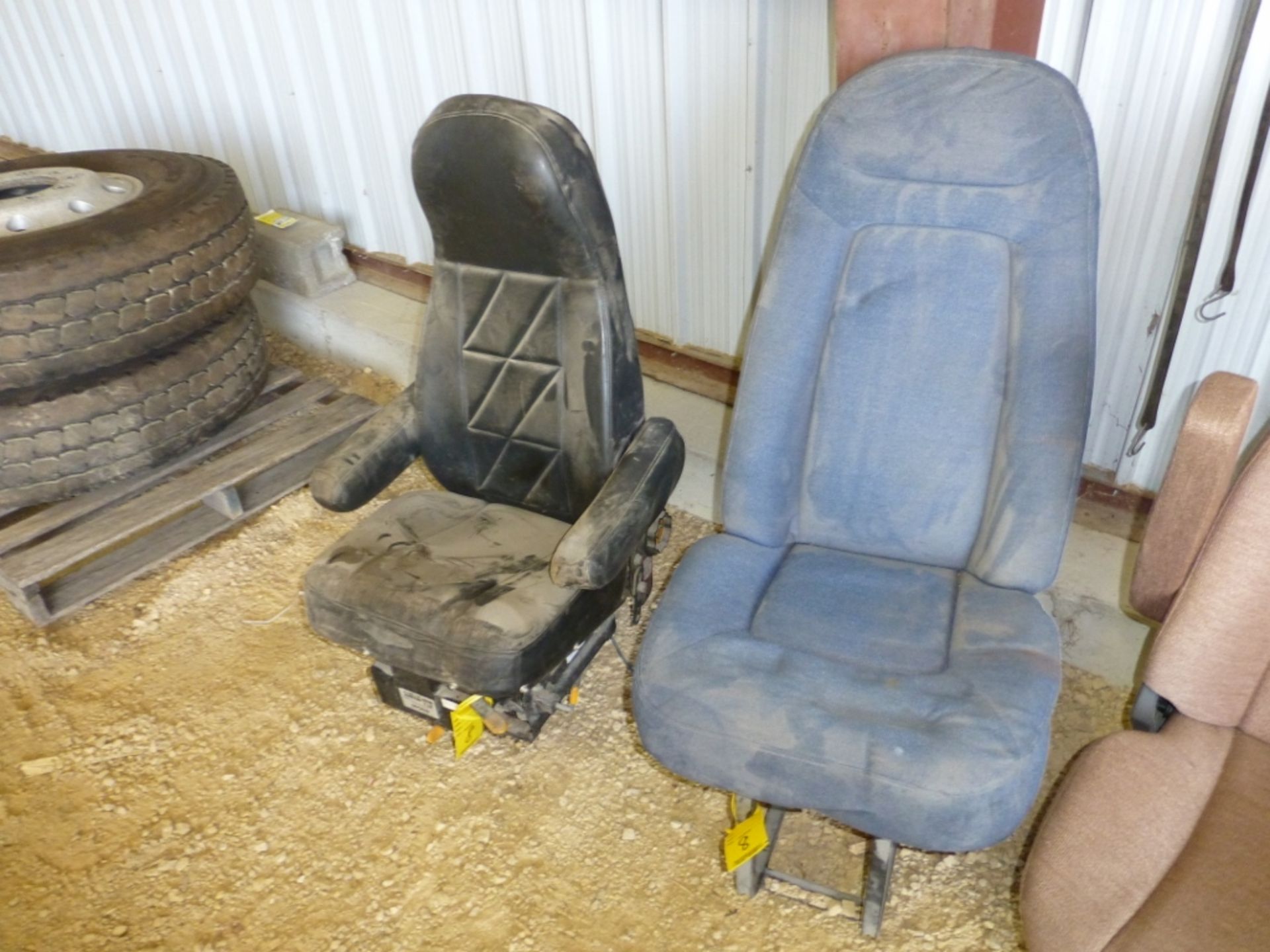 (2) truck seats