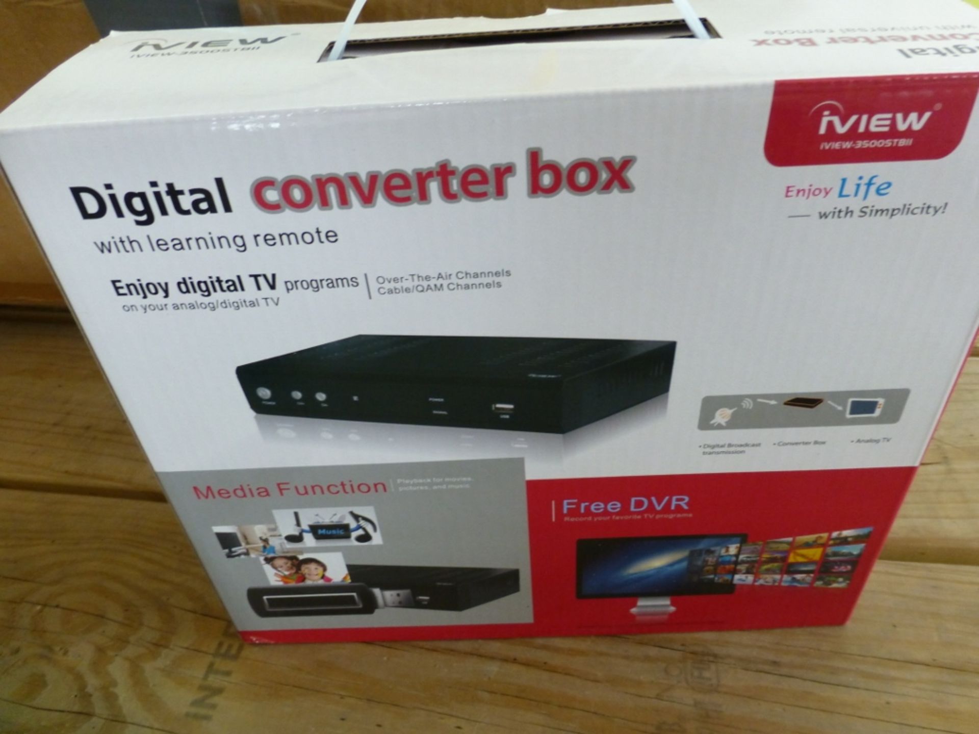 Samtron VCR with Memorex DVD player and digital converter box - Image 3 of 3
