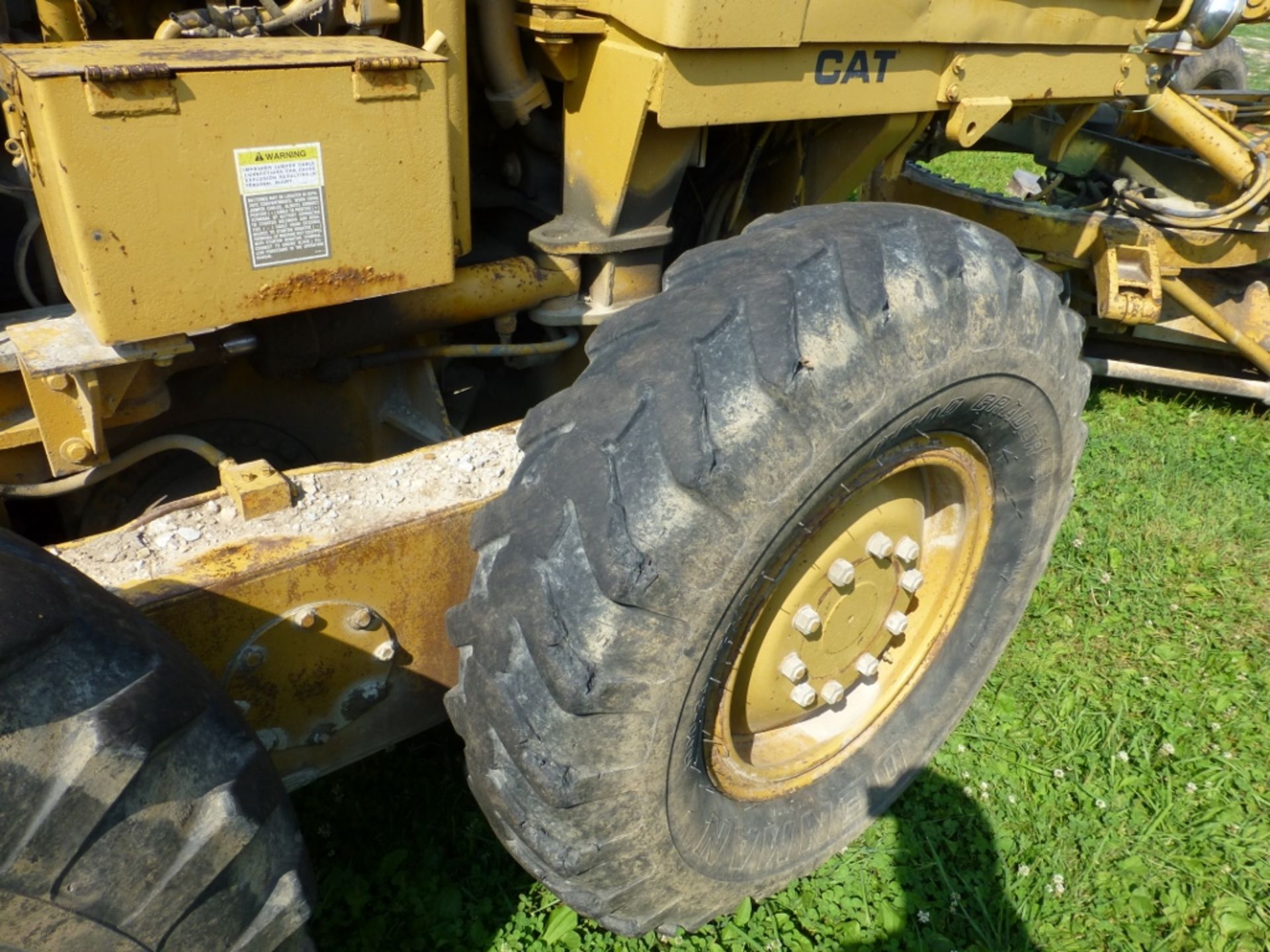 Caterpillar 120G motor grader with 13'10" moldboard se:87v871. Power shift. 7720 unverified hrs. - Image 24 of 27