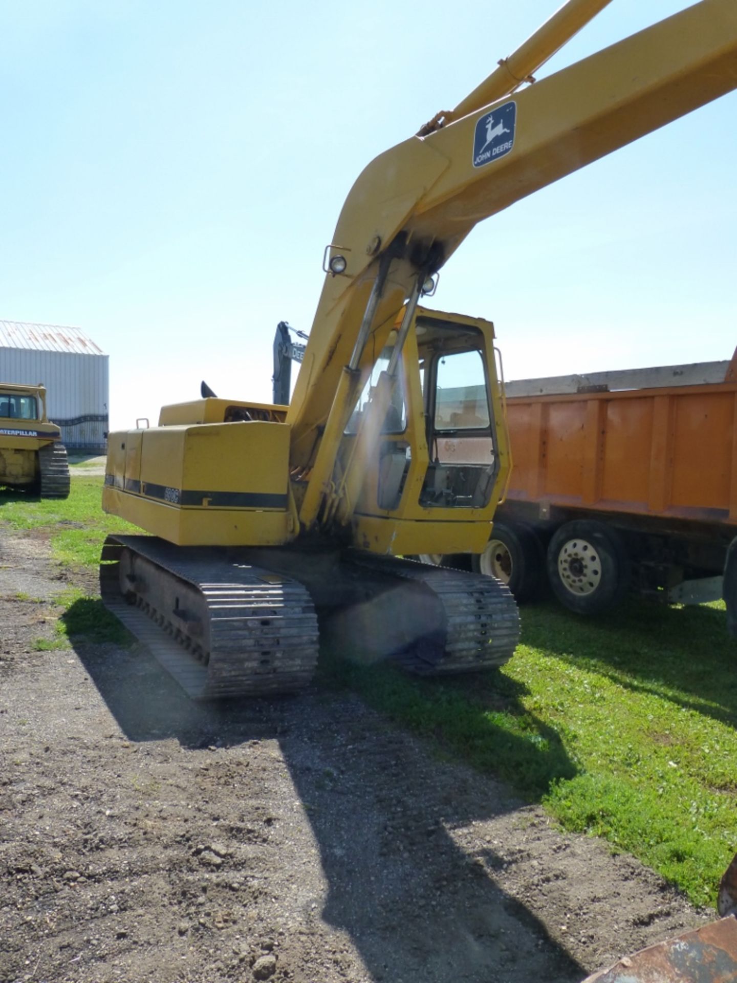 John Deere 690 C excavator, with scoop bucket, unknown hrs, pin: dw690cb511355 - Image 6 of 33