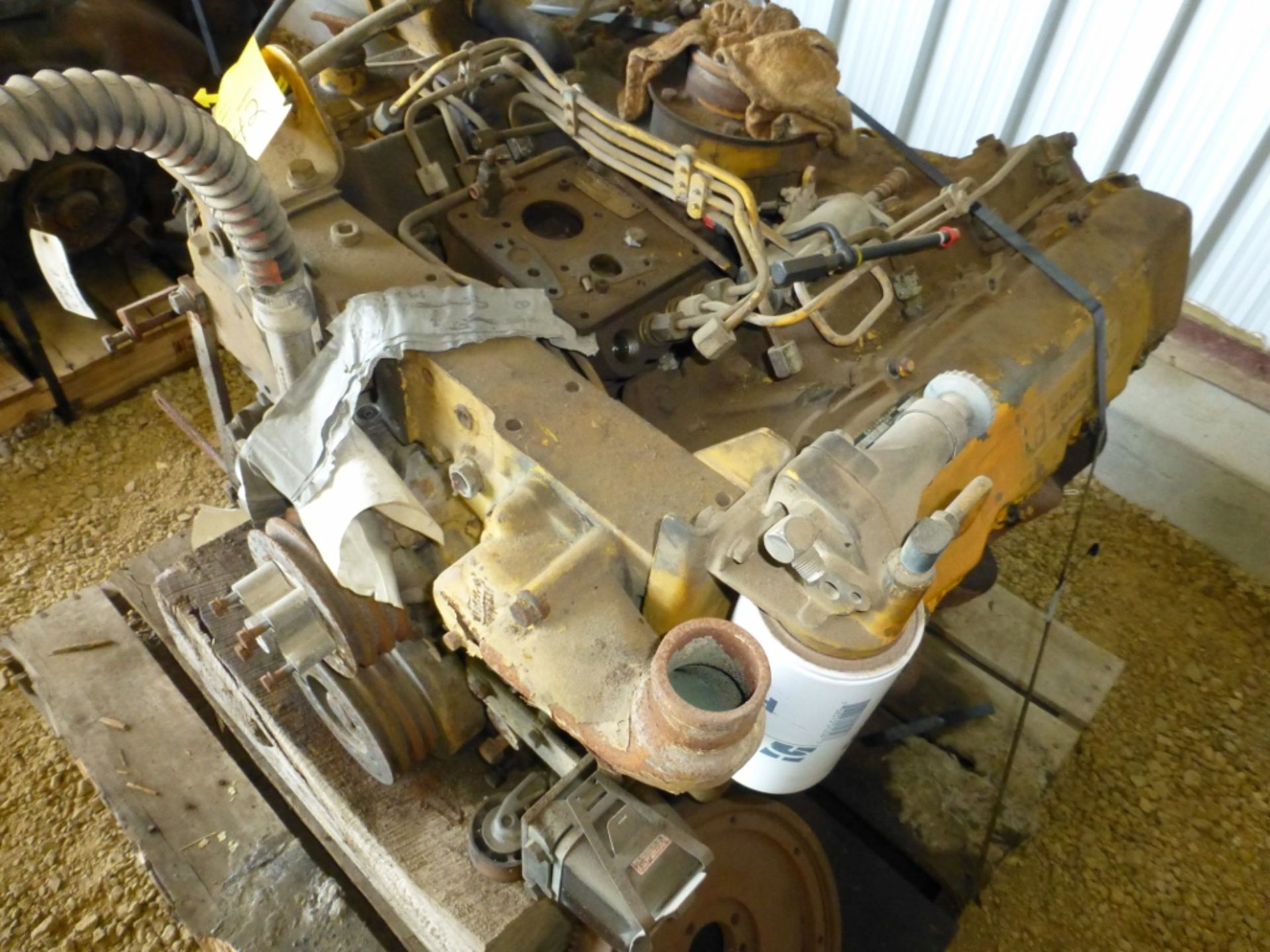 3208 Caterpillar 156hp 4cyl diesel engine. SE: 90n64068. Unknown running condition - Image 11 of 11