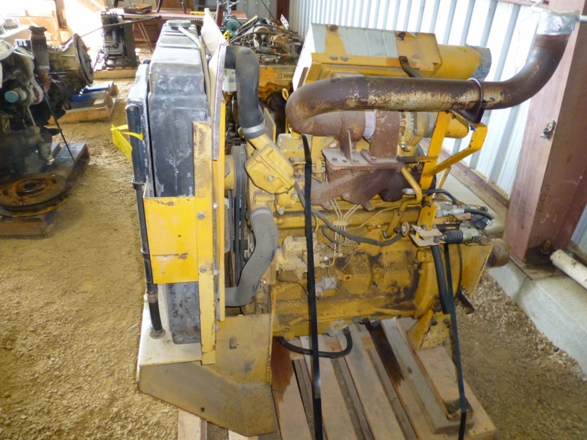 John Deere 4 cyl dsl with twin disk clutch Se:t04045t567999, unknown condition. - Image 4 of 10