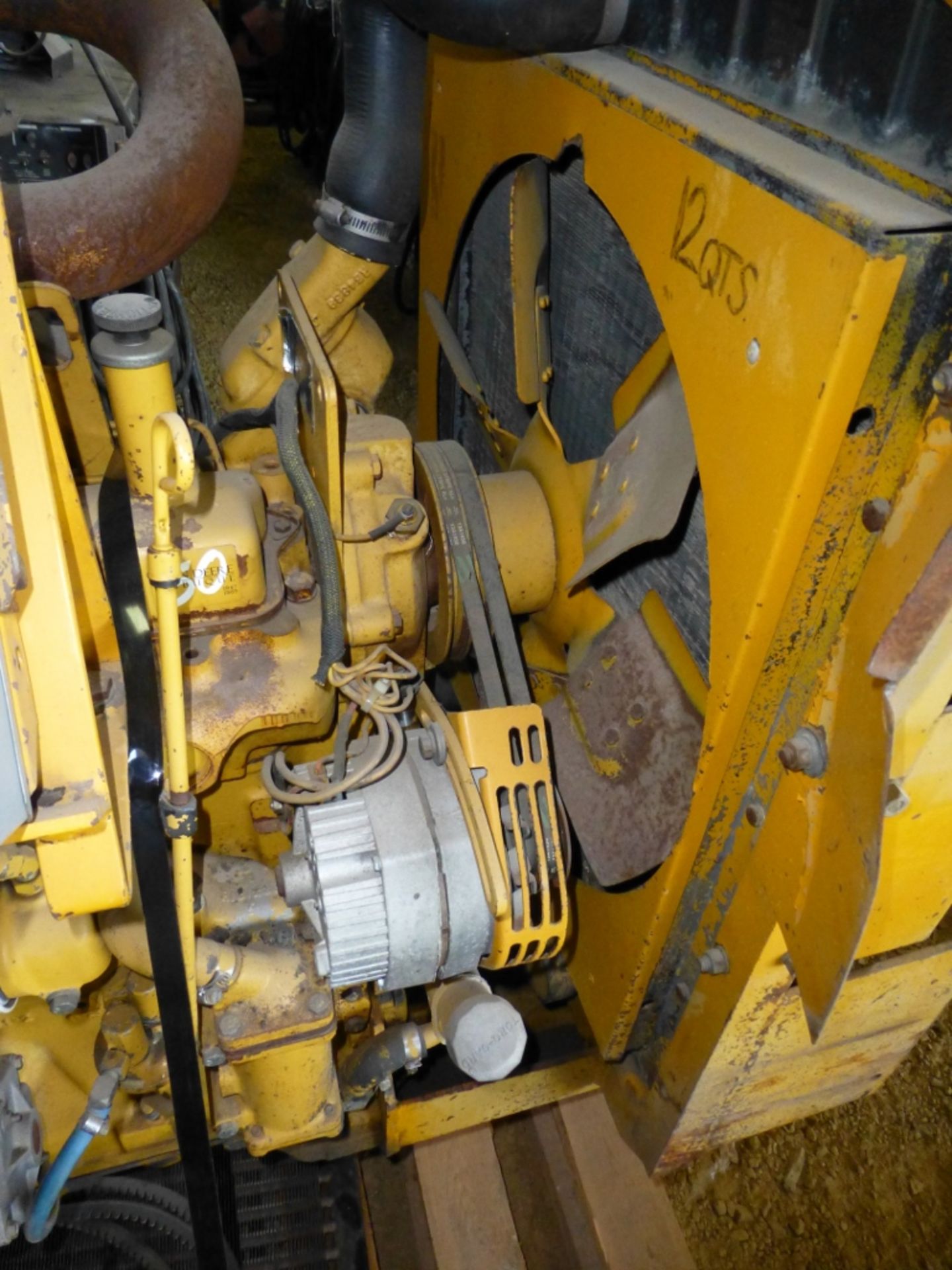 John Deere 4 cyl dsl with twin disk clutch Se:t04045t567999, unknown condition. - Image 3 of 10