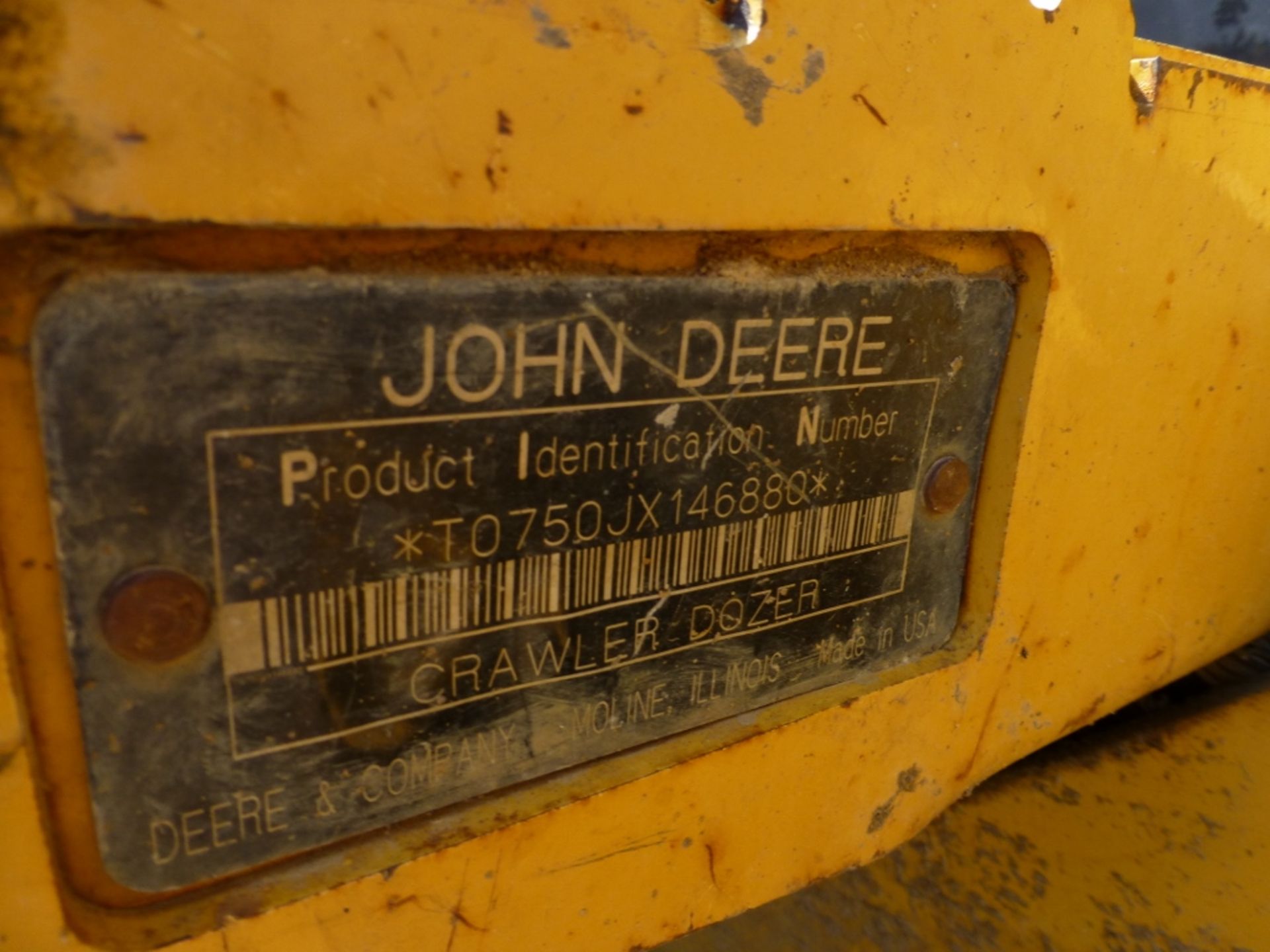 John Deere 750J LGP 6-Way dozer, cab, A.C. 34" pads, Top-Con Laser, 4,791 unverified hrs, Se: - Image 23 of 34