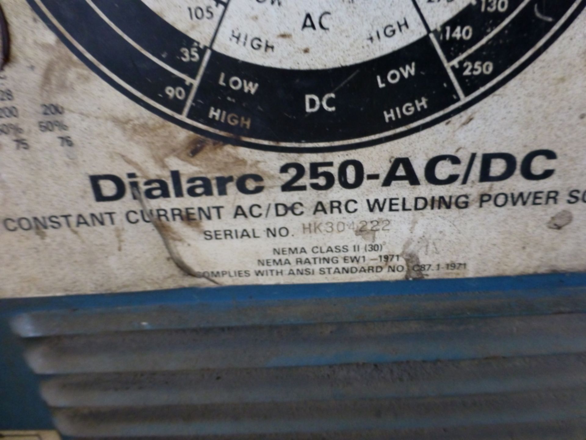 Miller 250 AC/DC arc welder, unknown condition. - Image 3 of 6