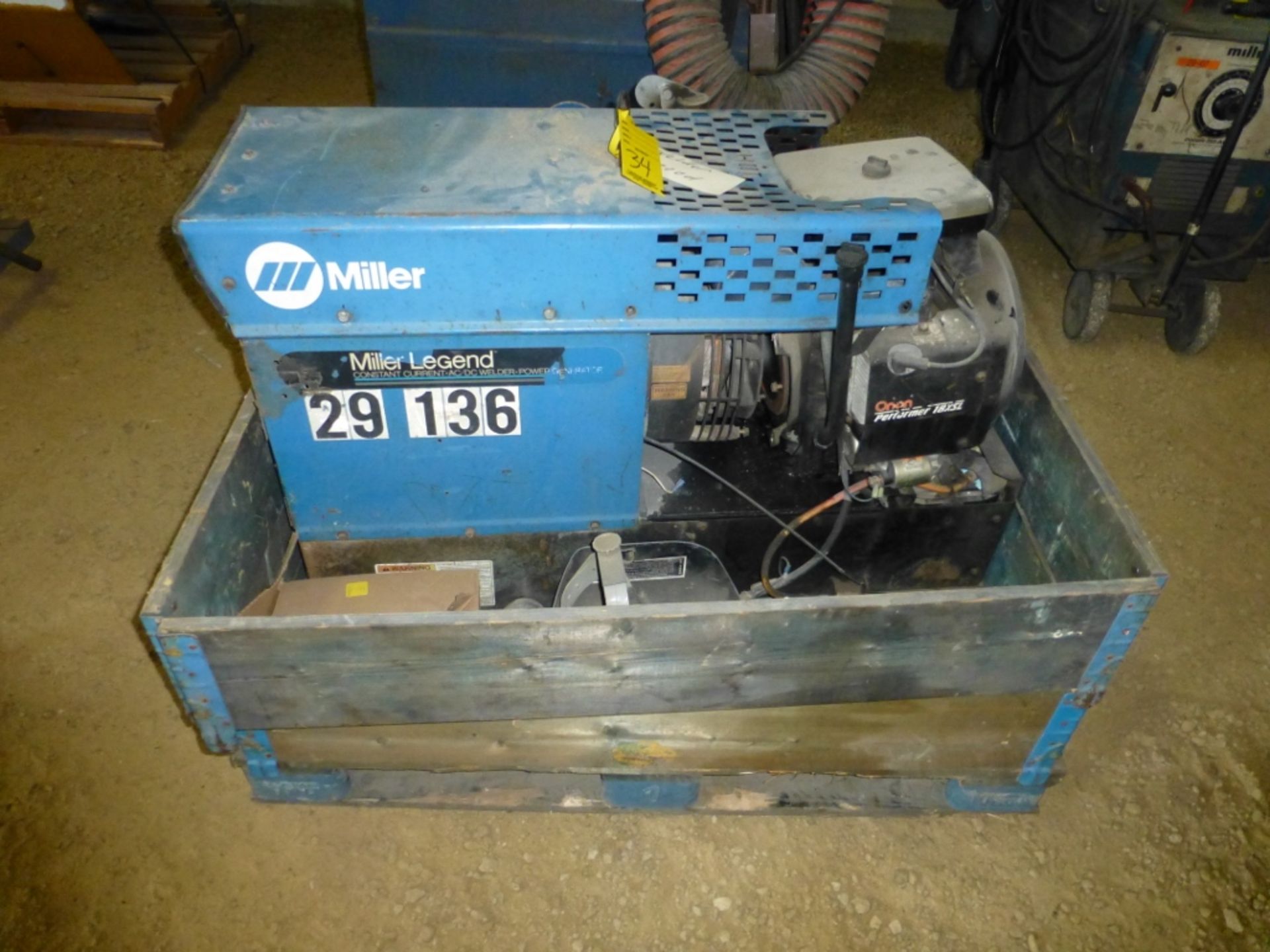 Miller Constant Current AC /DC welder Power Generator, unknown engine condition