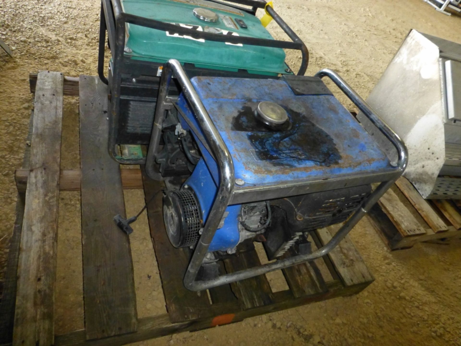 Homesite power 6500 generator, missing recoil, with blue generator, unknown working condition - Image 5 of 5