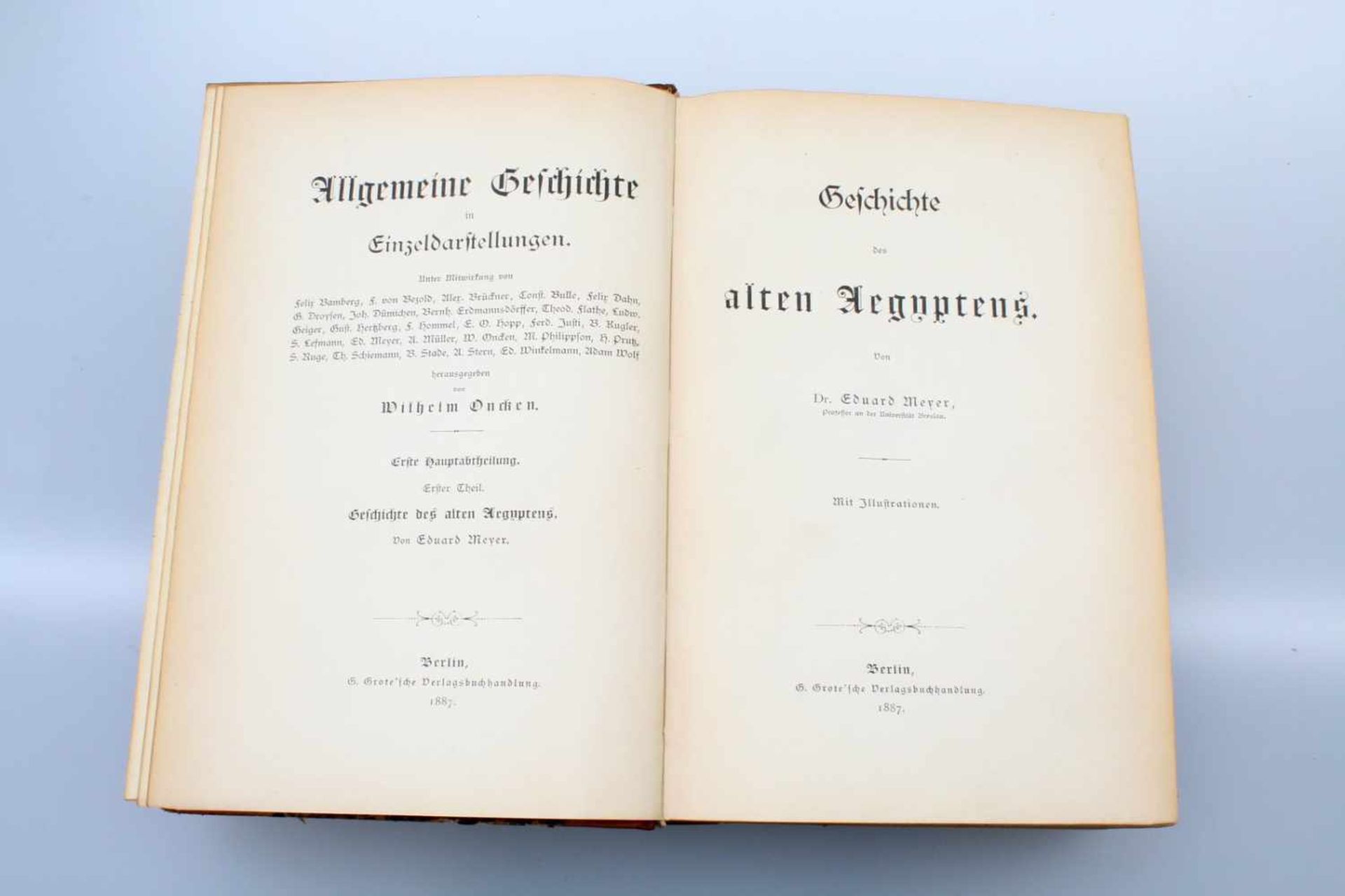 Allgemeine Geschichte in Einzeldarstellungen - 45 Bände, komplett Herausgeber Wilhelm Oncken, Verlag - Bild 5 aus 7