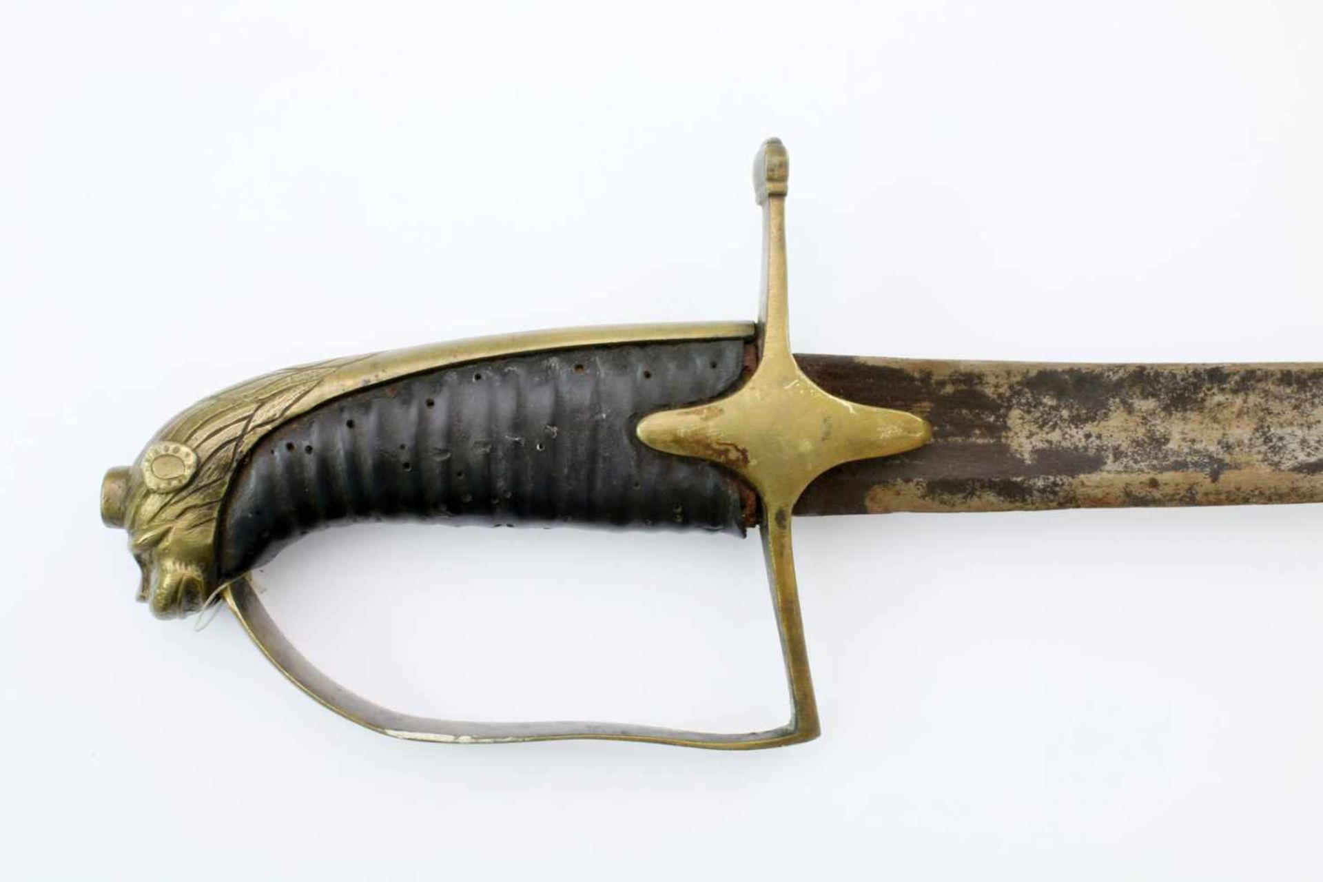 Österreich KuK-Monarchie - Säbel M1777 Infanterie Unteroffizier M1777 Prima plana, gekehlte - Bild 3 aus 4