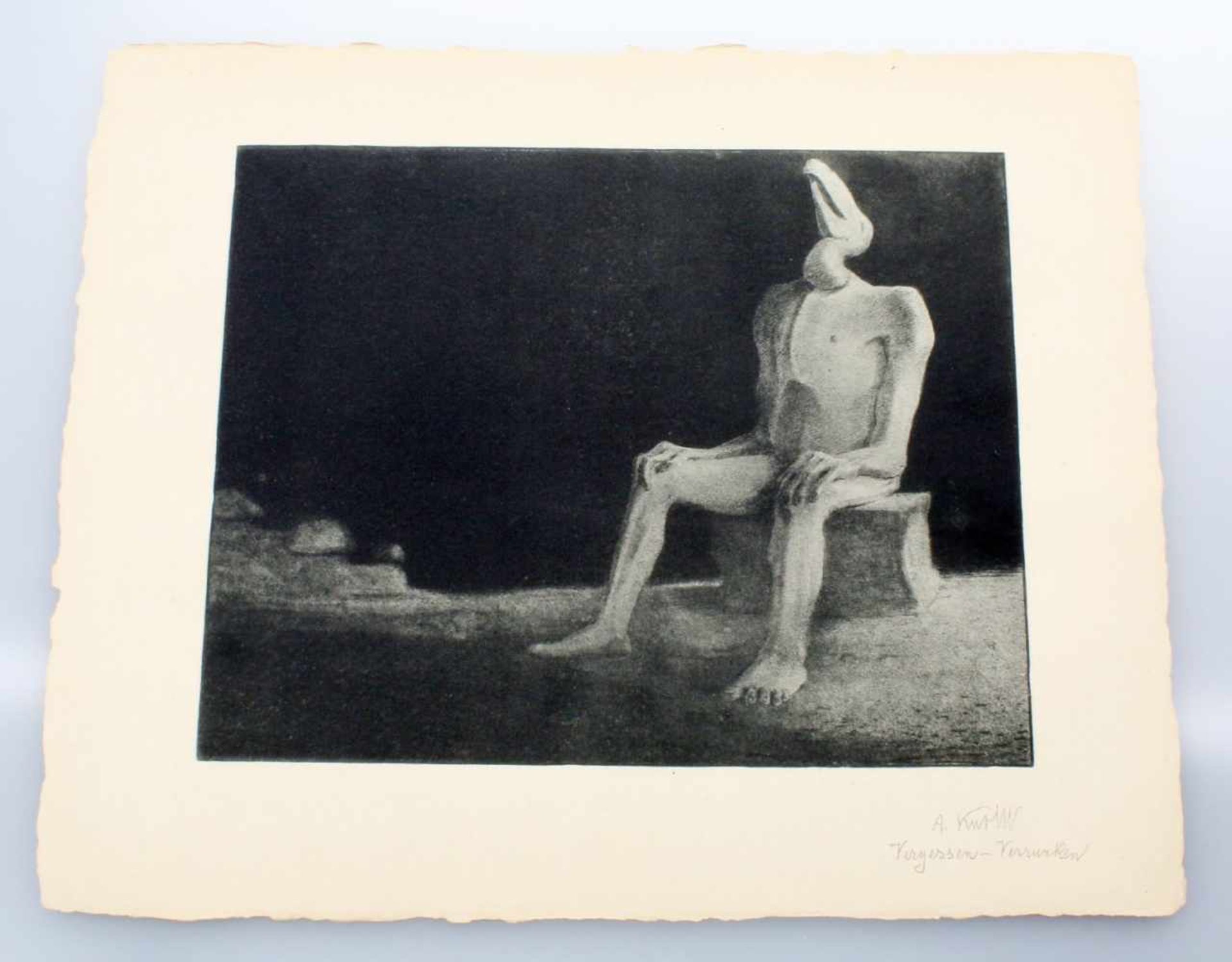 15 Faksimiledrucke - Alfred Kubin (1877-1959) Hans von Weber-Mappe mit 15 Faksimiledrucken nach - Bild 6 aus 17