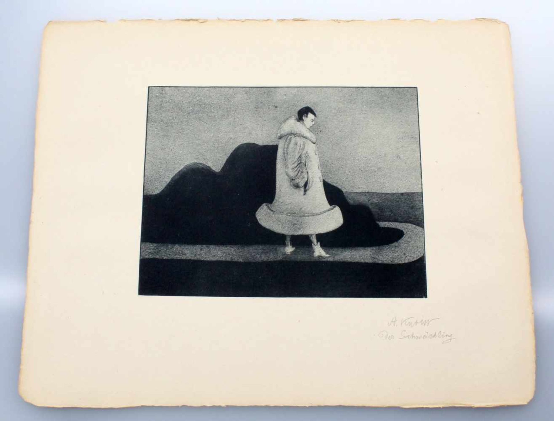 15 Faksimiledrucke - Alfred Kubin (1877-1959) Hans von Weber-Mappe mit 15 Faksimiledrucken nach - Bild 14 aus 17