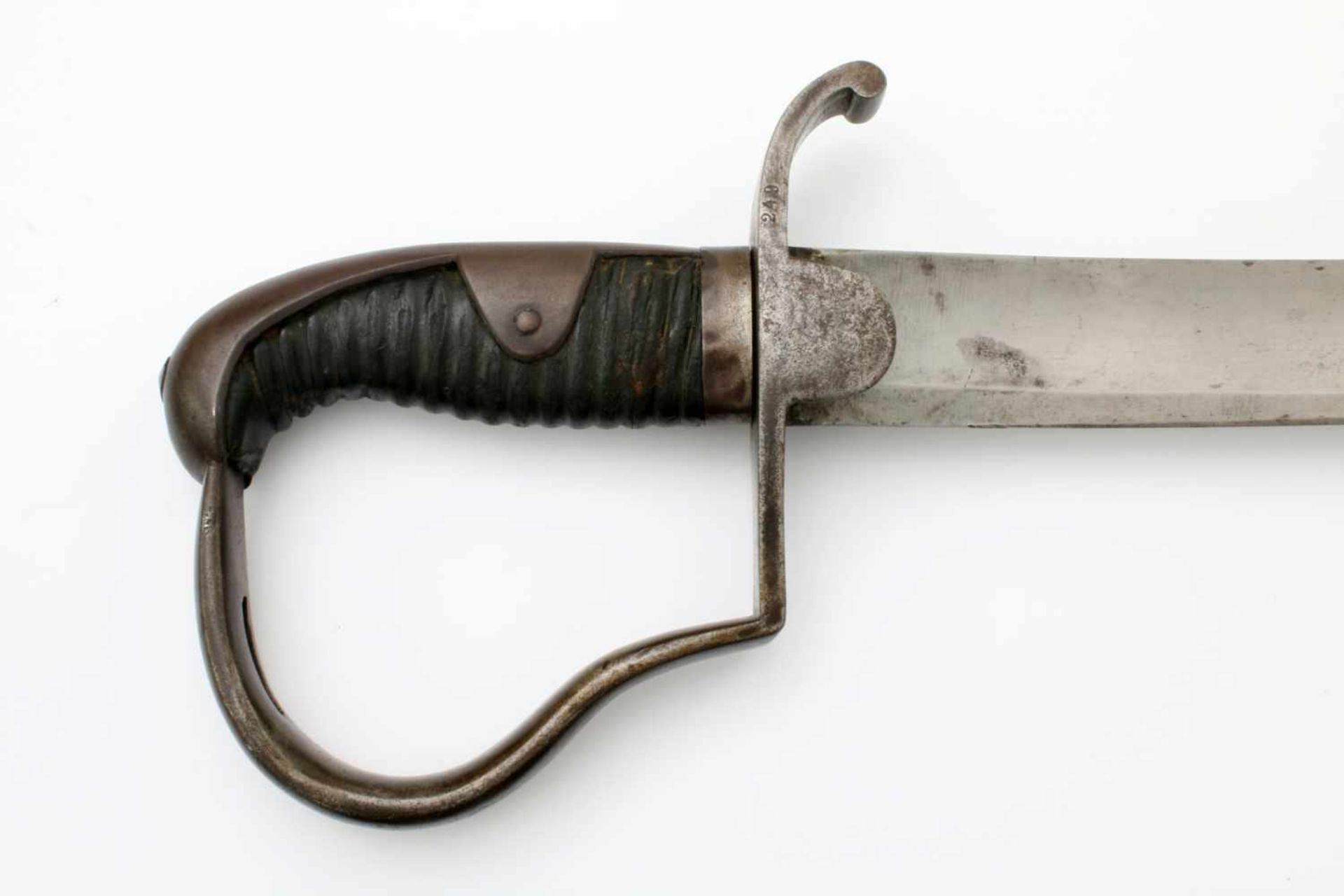 Preussen - Säbel M1811, sog. "Blüchersäbel" Nummerngleiches Kammerstück, breite, gepfeilte - Bild 3 aus 5