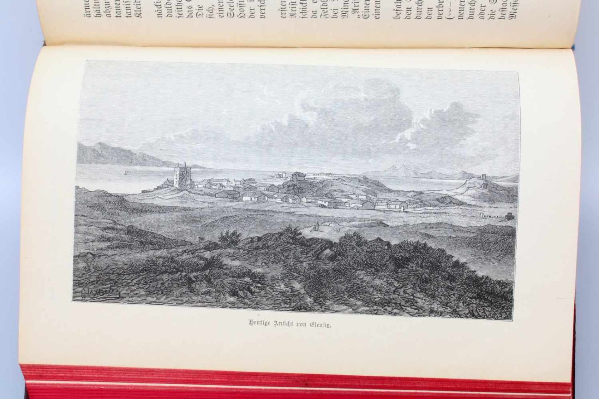 K. F. Beckers Weltgeschichte - 6 Bände (1-12) Verlag Gebrüder Kröner Stuttgart 1886, marmorierte - Bild 5 aus 6