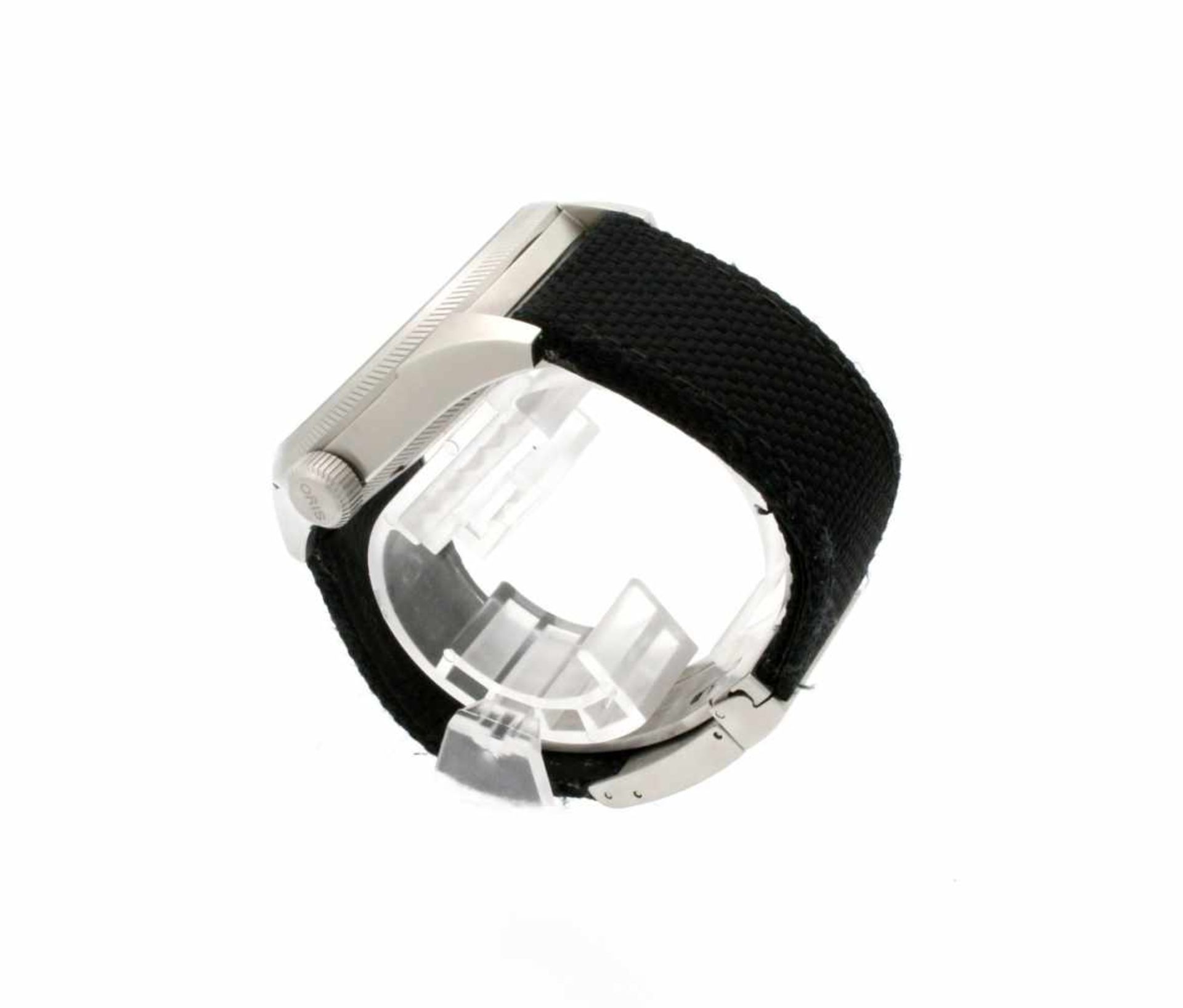 Armbanduhr ORIS BIG CROWN PRO PILOT Day Date Automatikwerk, Edelstahlgehäuse, Ø 45 mm, schwarzes - Bild 6 aus 7