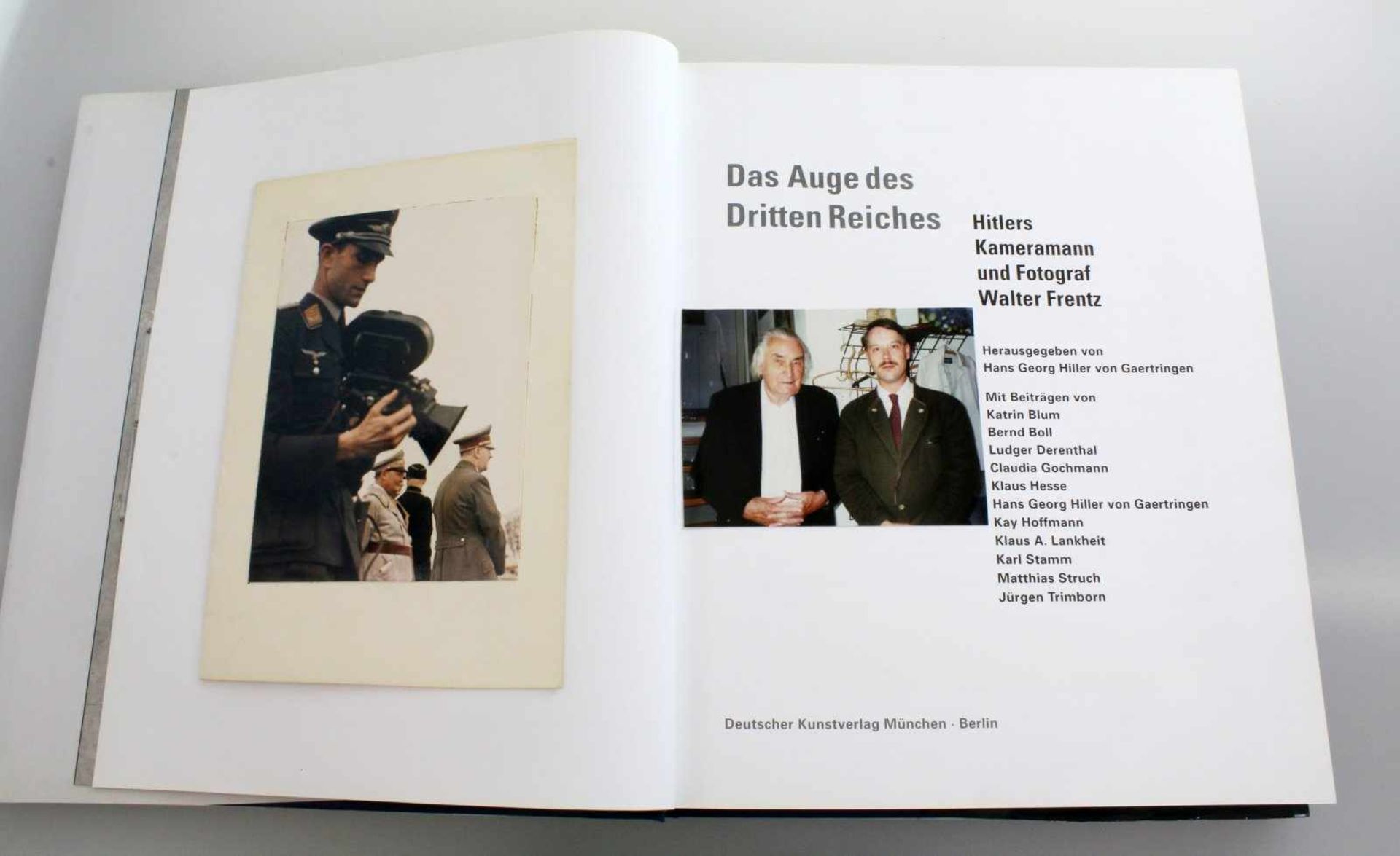 3. Reich Zeitgeschichte "Das Auge des 3 Reiches" - Hitlers Kameramann und Fotograf Walter Frentz mit - Bild 8 aus 26