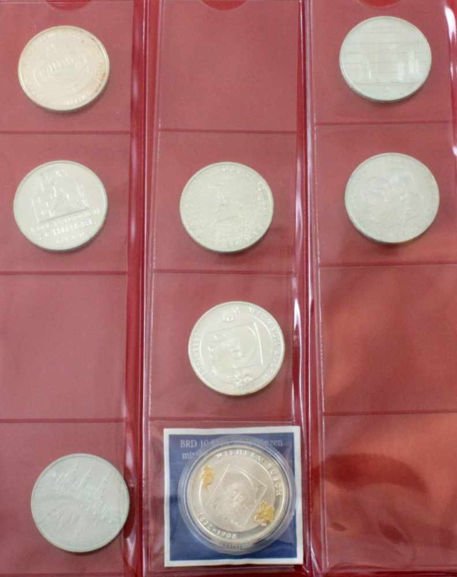 Sammlung 10  Münzen ab 2002 Sammelalbum mit 53 Münzen, alle unzirkuliert / Stempelglanz. - Bild 3 aus 4