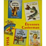 Hergé - Catalogue casterman 1958 - Etat neuf. -