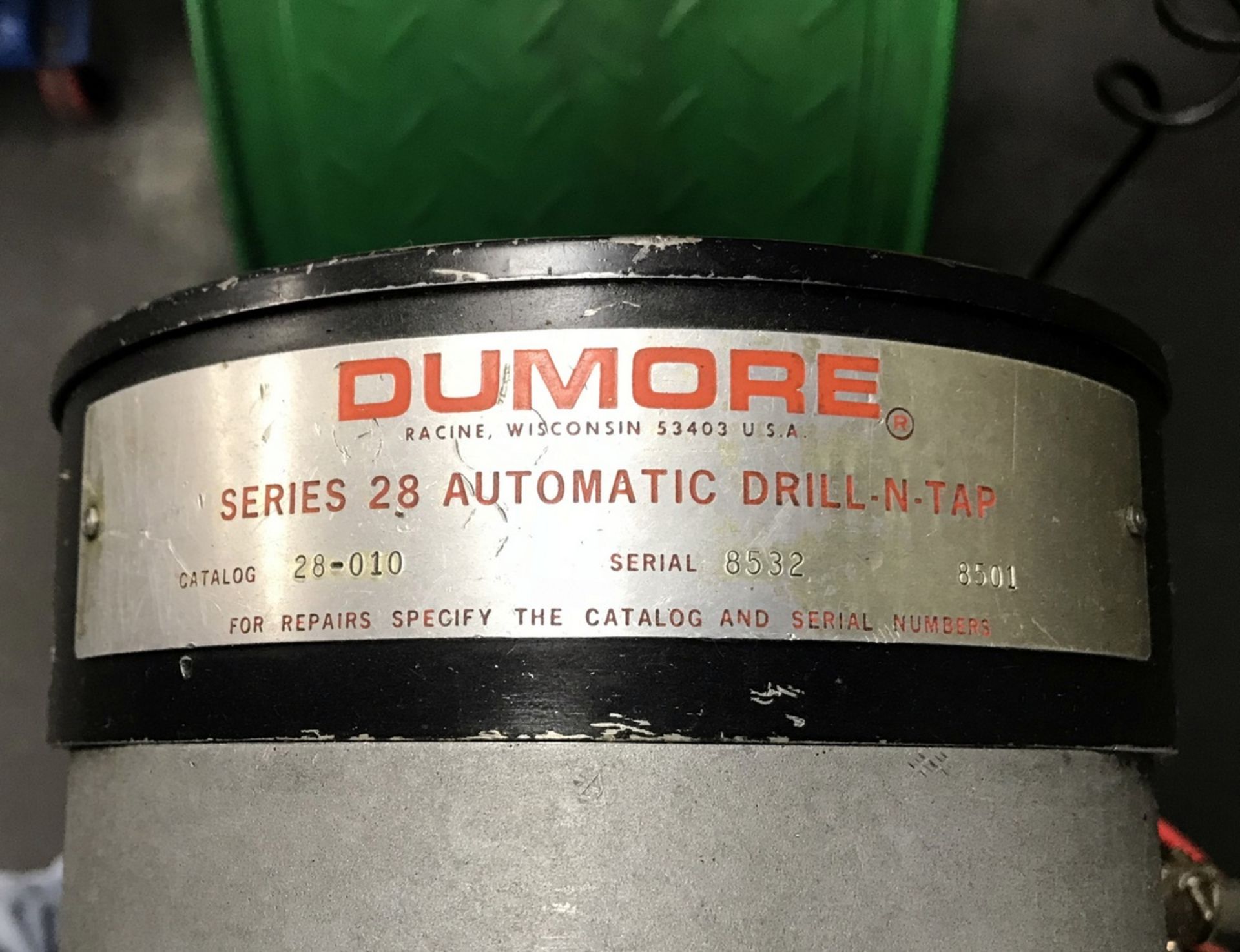 Dumore Series 28 Dual Head Drill-N-Tapping Center - Image 7 of 8
